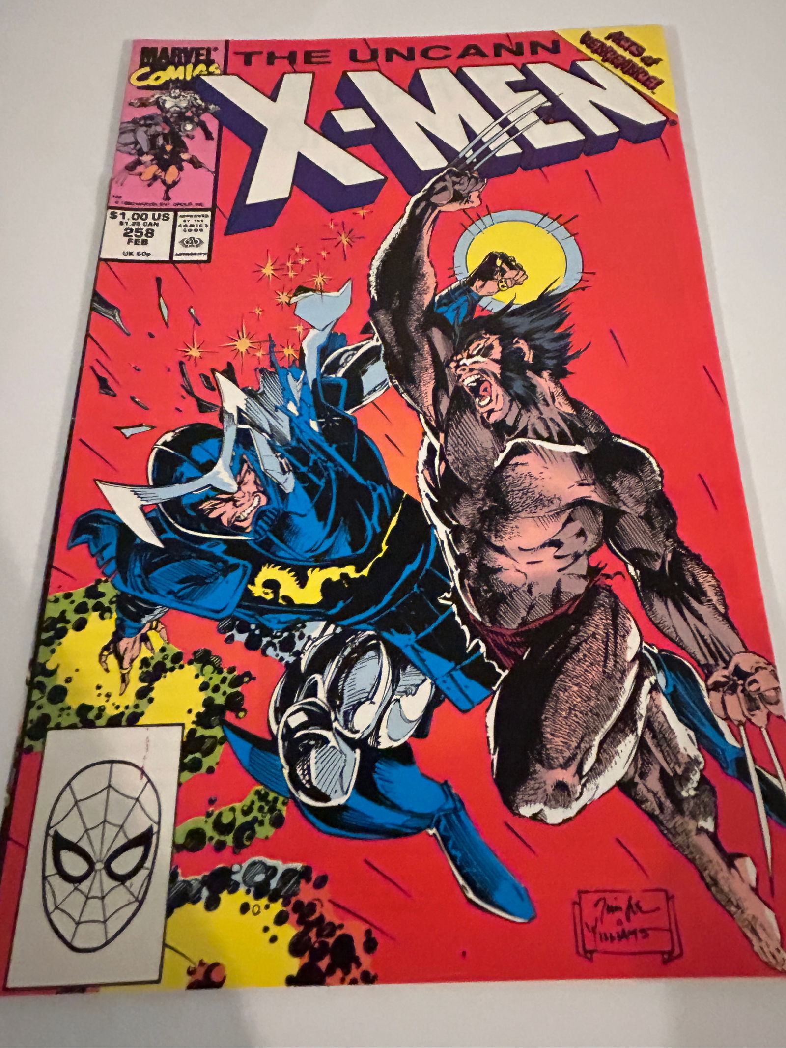 Vintage Comic Book Uncanny X-Men # 258 (1 of 3)