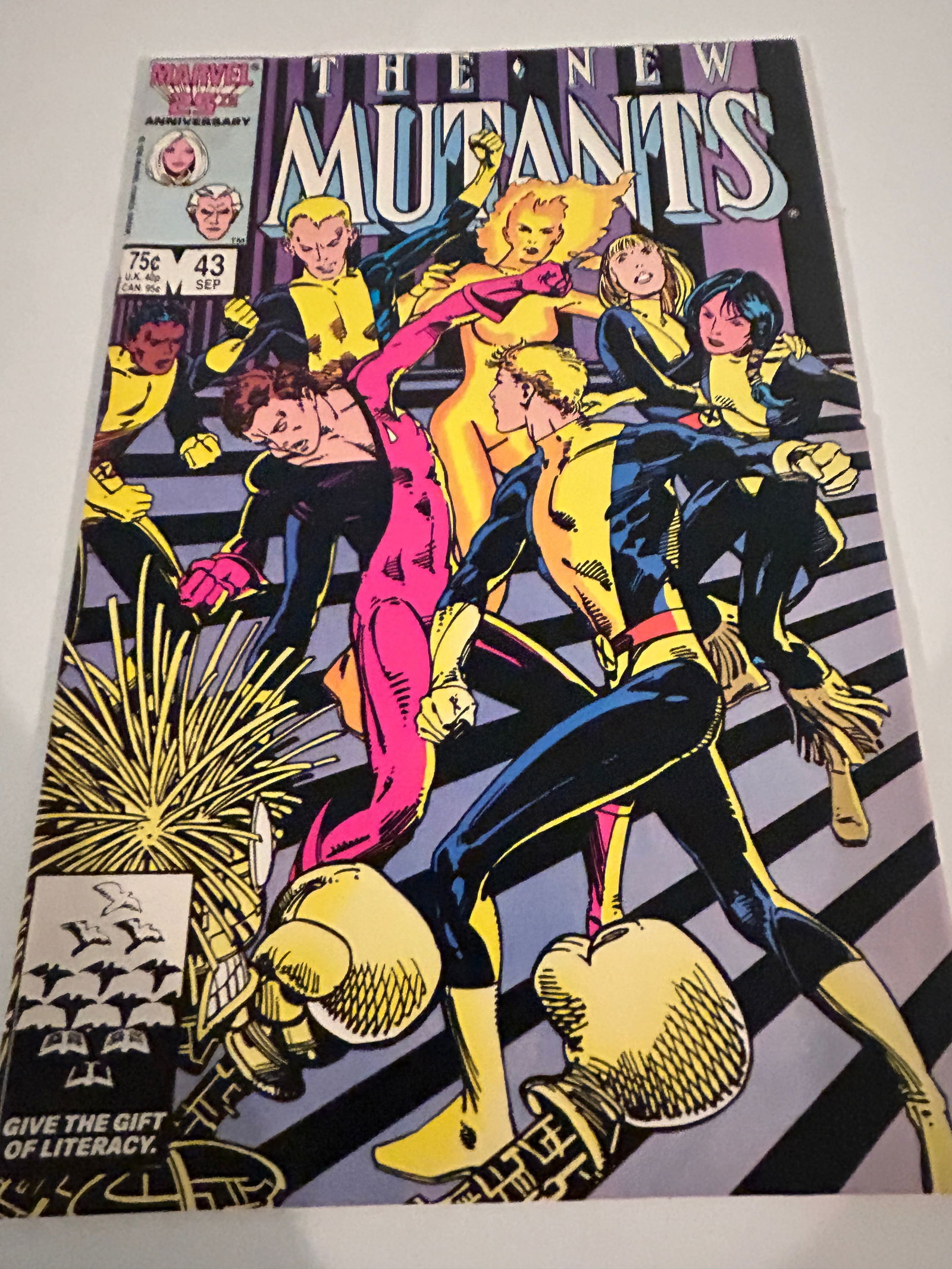 Vintage Comic Book The New Mutants # 43 (1 of 3)