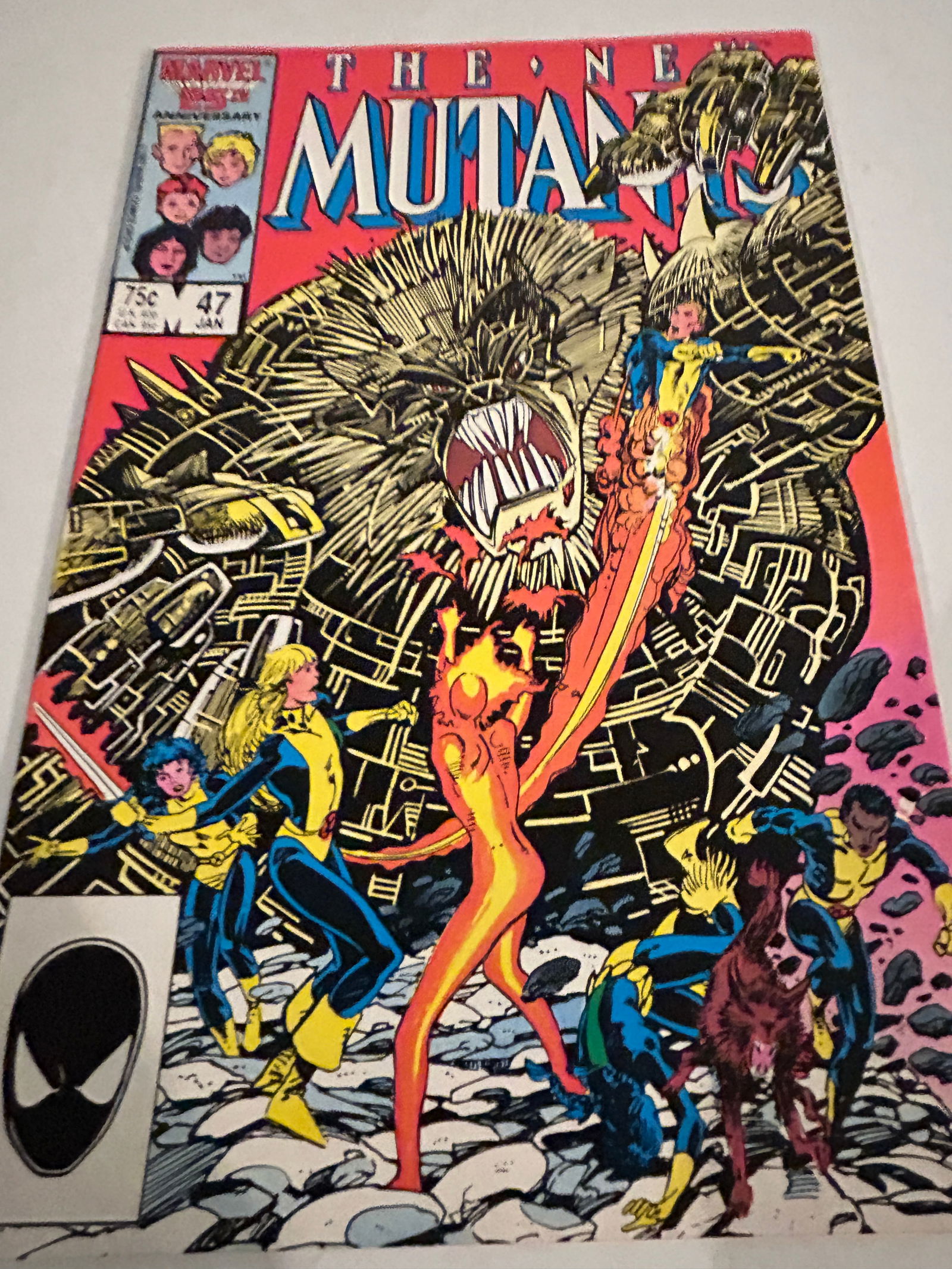 Vintage Comic Book The New Mutants # 47 (1 of 3)