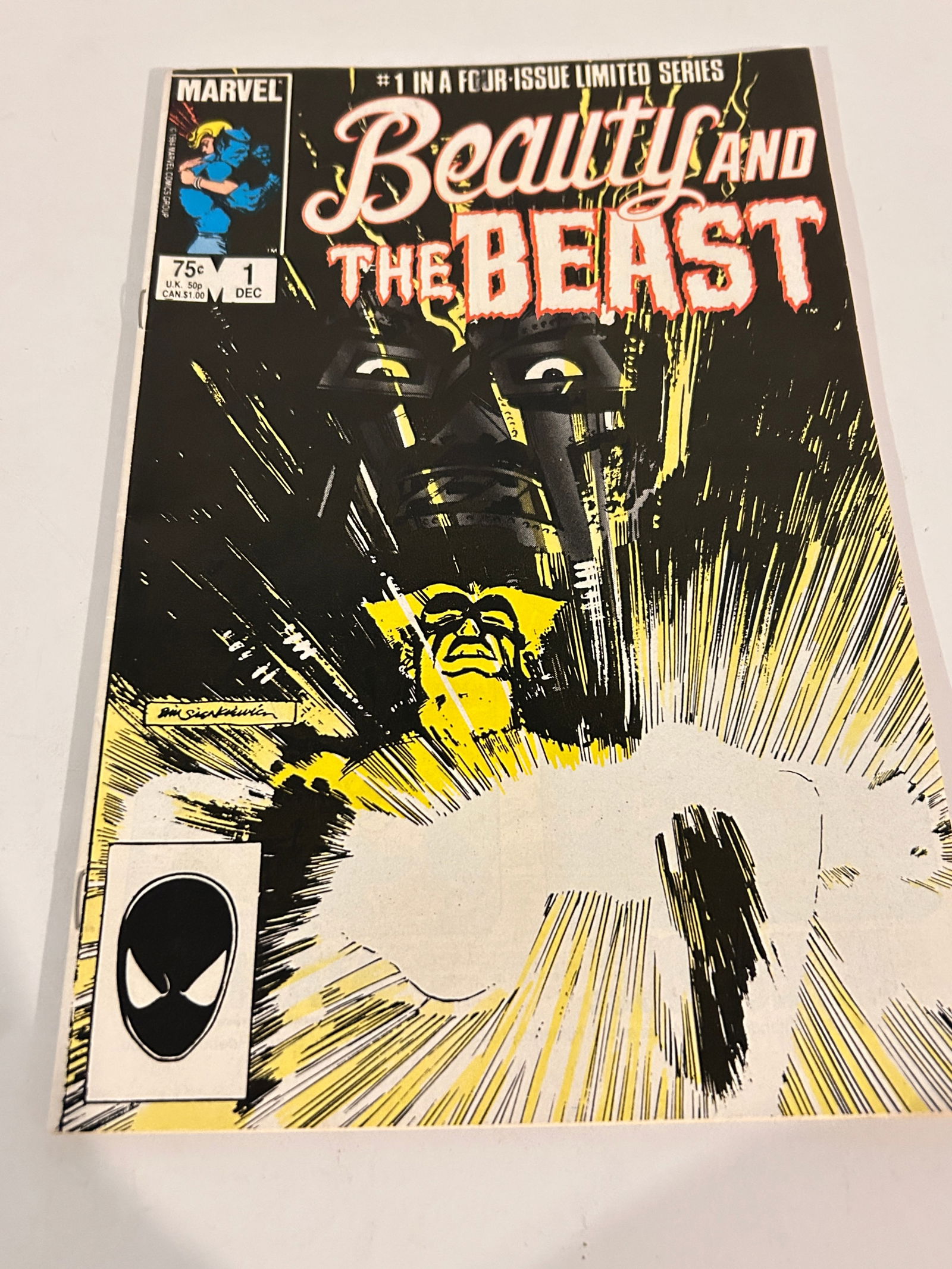 Vintage Comic Book Beauty and the Beast # 1 (1 of 3)