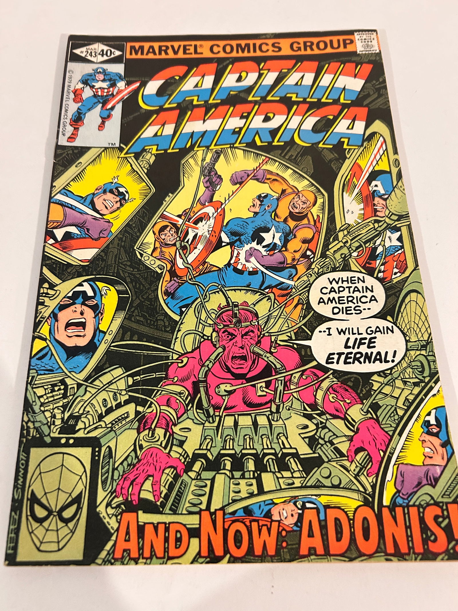 Vintage Comic Book Captain America # 273 (1 of 2)