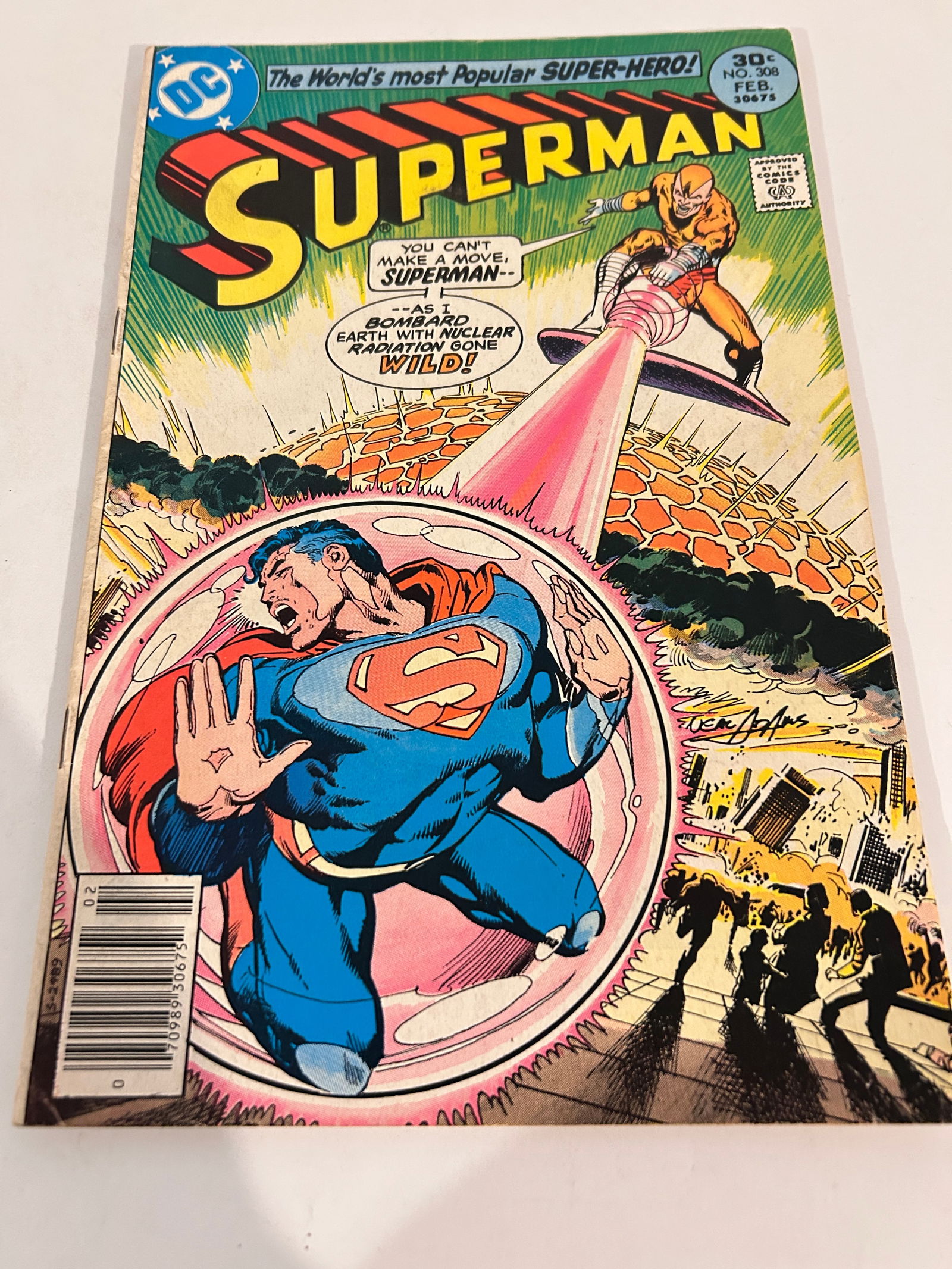 Vintage Comic Book Superman # 308 (1 of 3)