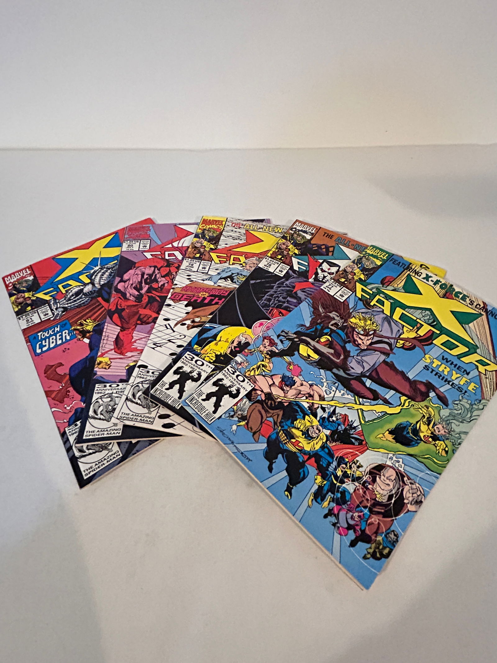 Vintage Lot Of 5 X Factor Comic Books 77, 78, 79, 80, 81 (1 of 11)