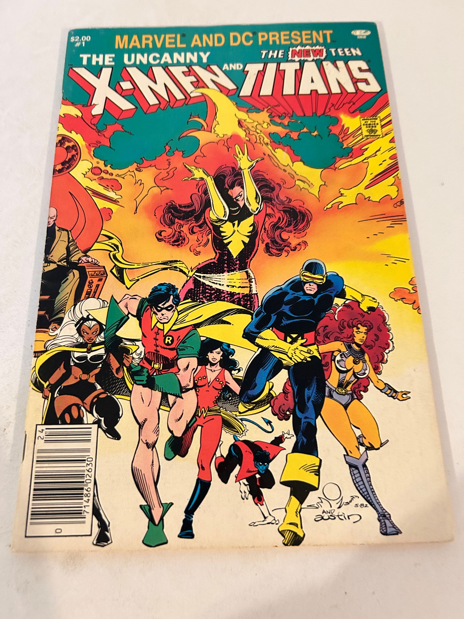 Vintage Comic Book X-Men & the Titans # 1 (1 of 2)