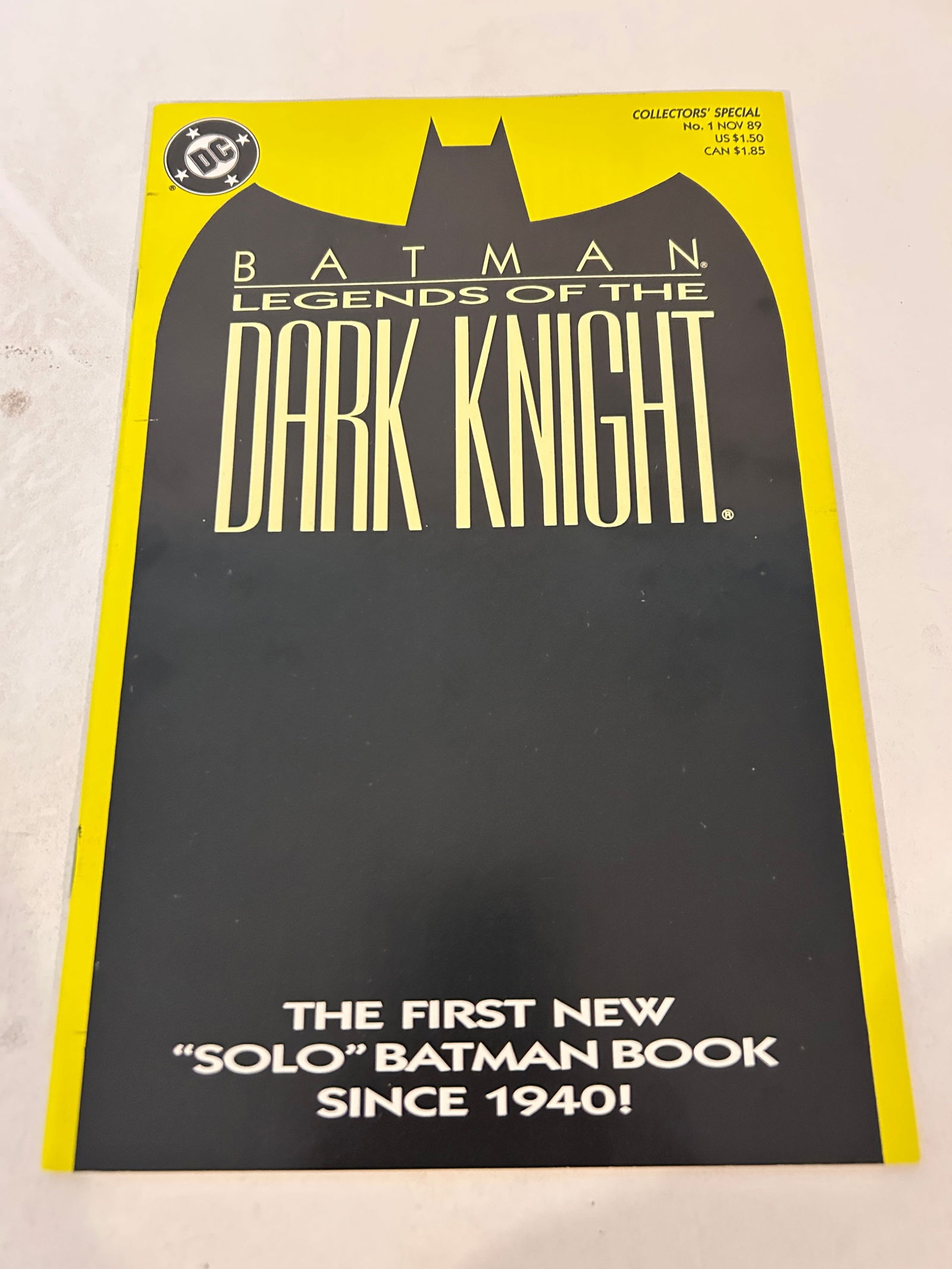 Vintage Comic Book Batman Legend of the Dark Knight # 2 (1 of 2)