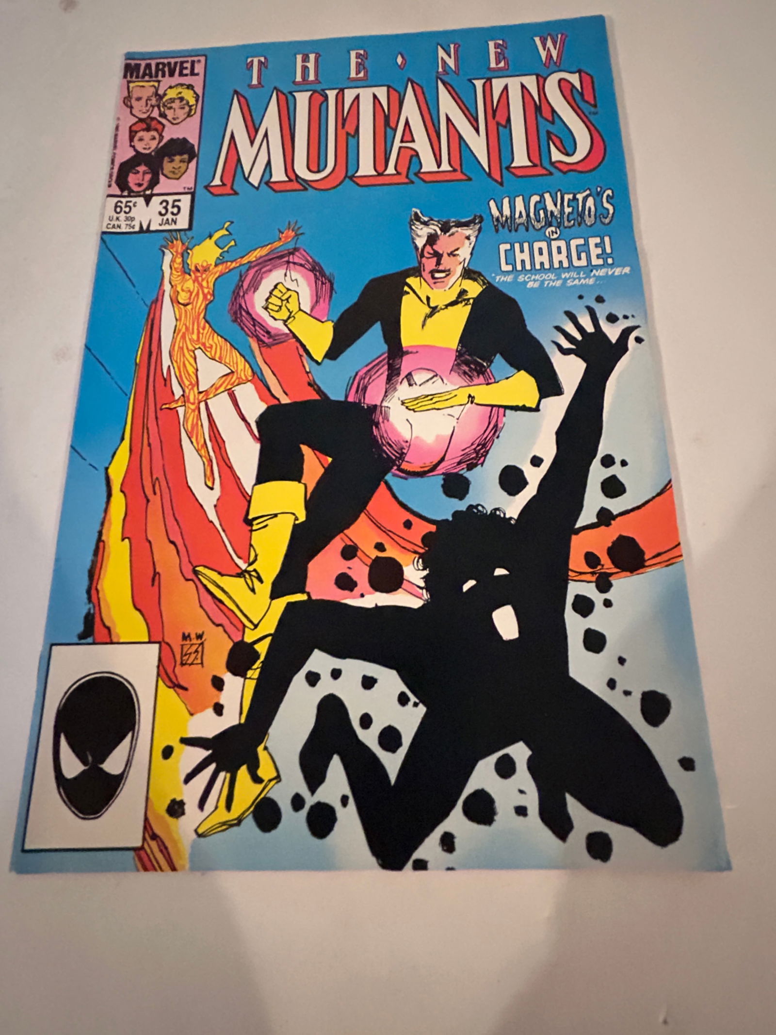Vintage Comic Book the New Mutants # 35 (1 of 2)