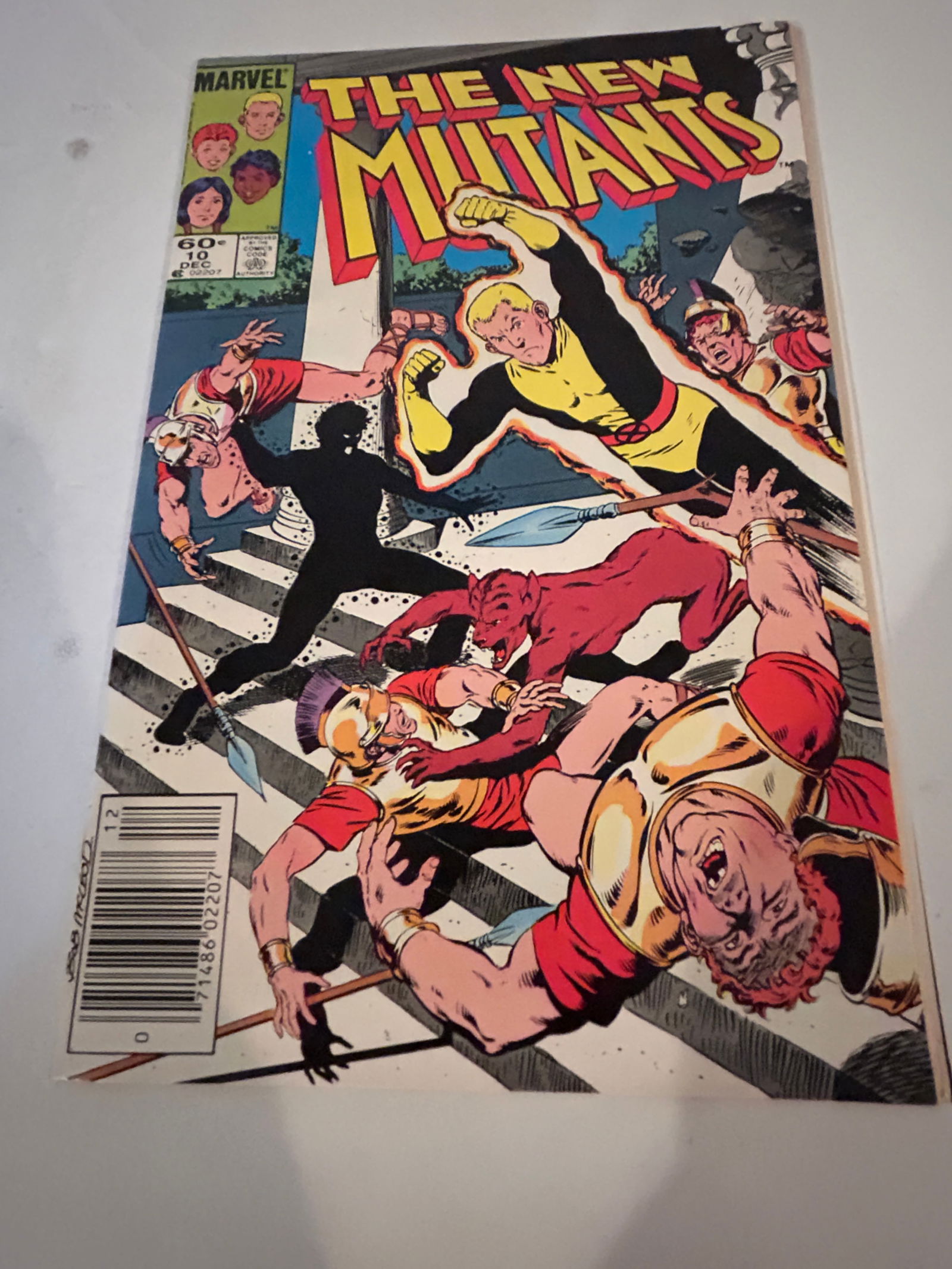 Vintage Comic Book the New Mutants # 10 (1 of 2)