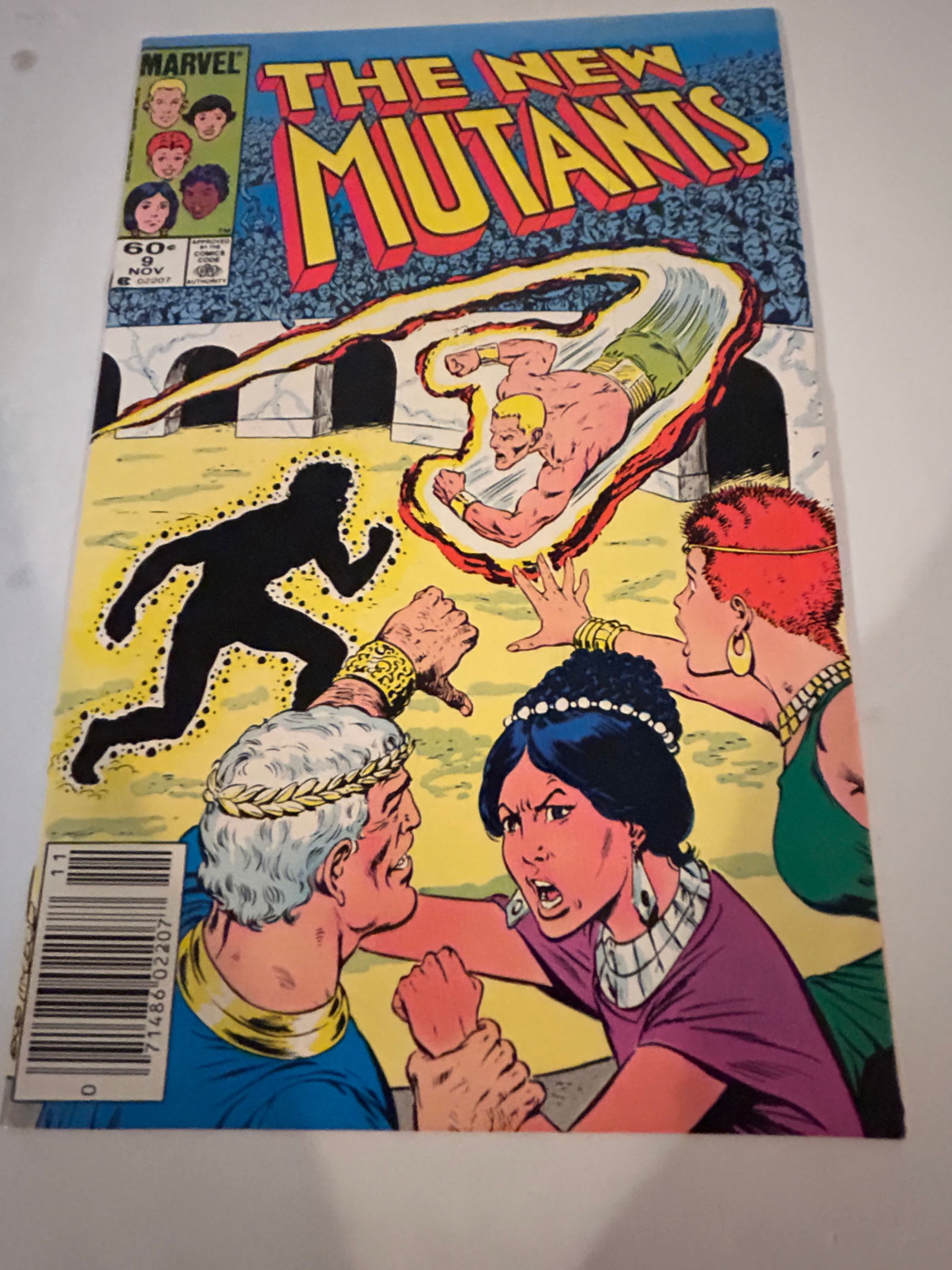 Vintage Comic Book the New Mutants # 9 (1 of 2)