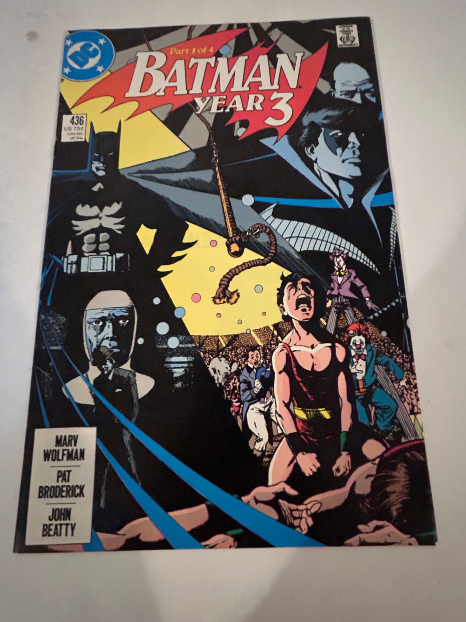 Vintage Comic Book Batman # 436 year 3 (1 of 2)