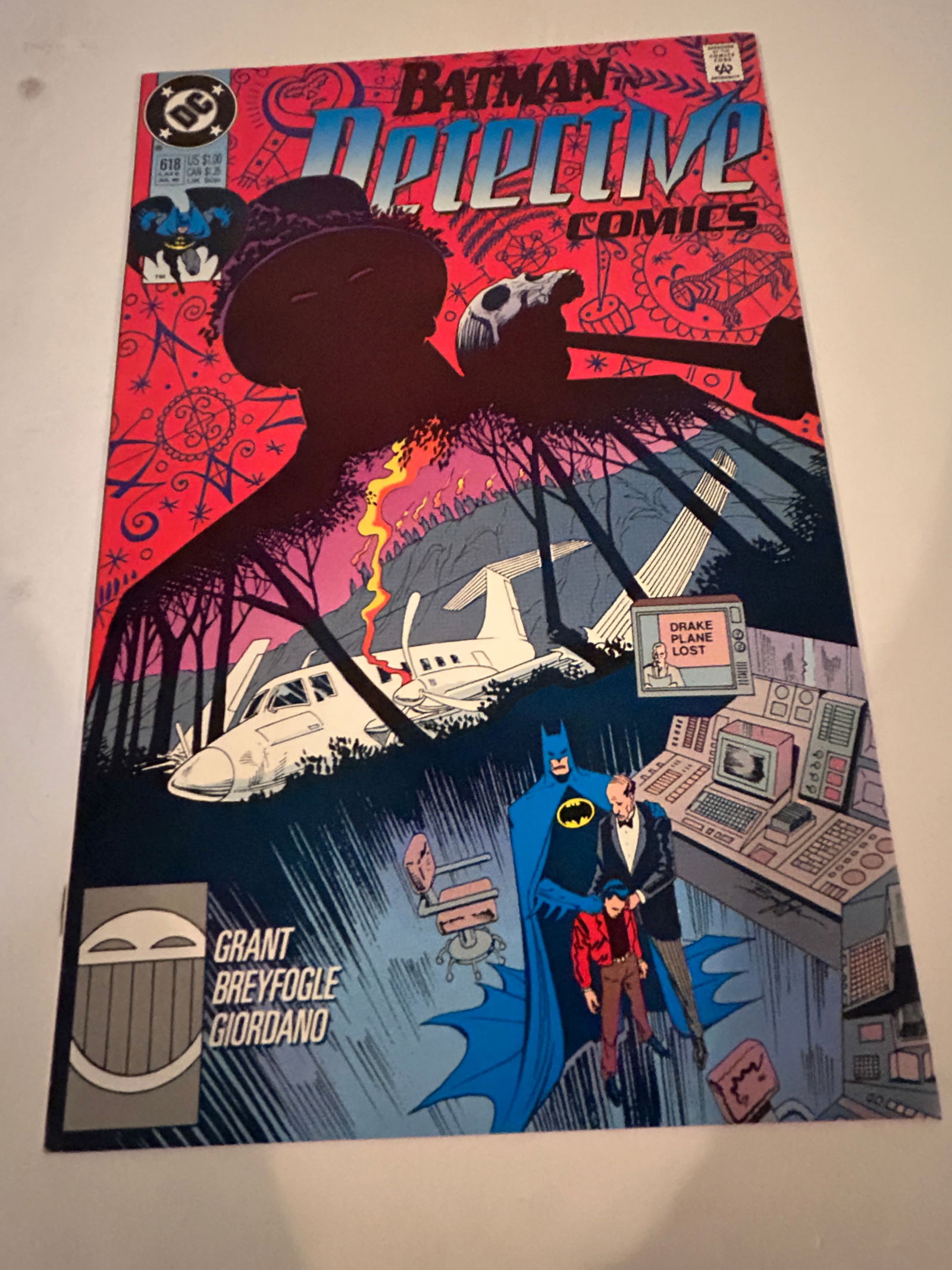 Vintage Comic Book Batman Detective Comics # 618 (1 of 2)