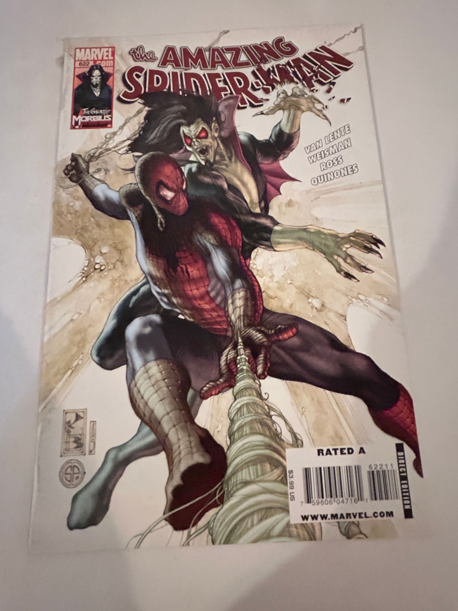 Vintage Comic Book the Amazing Spider-Man # 622 (1 of 2)