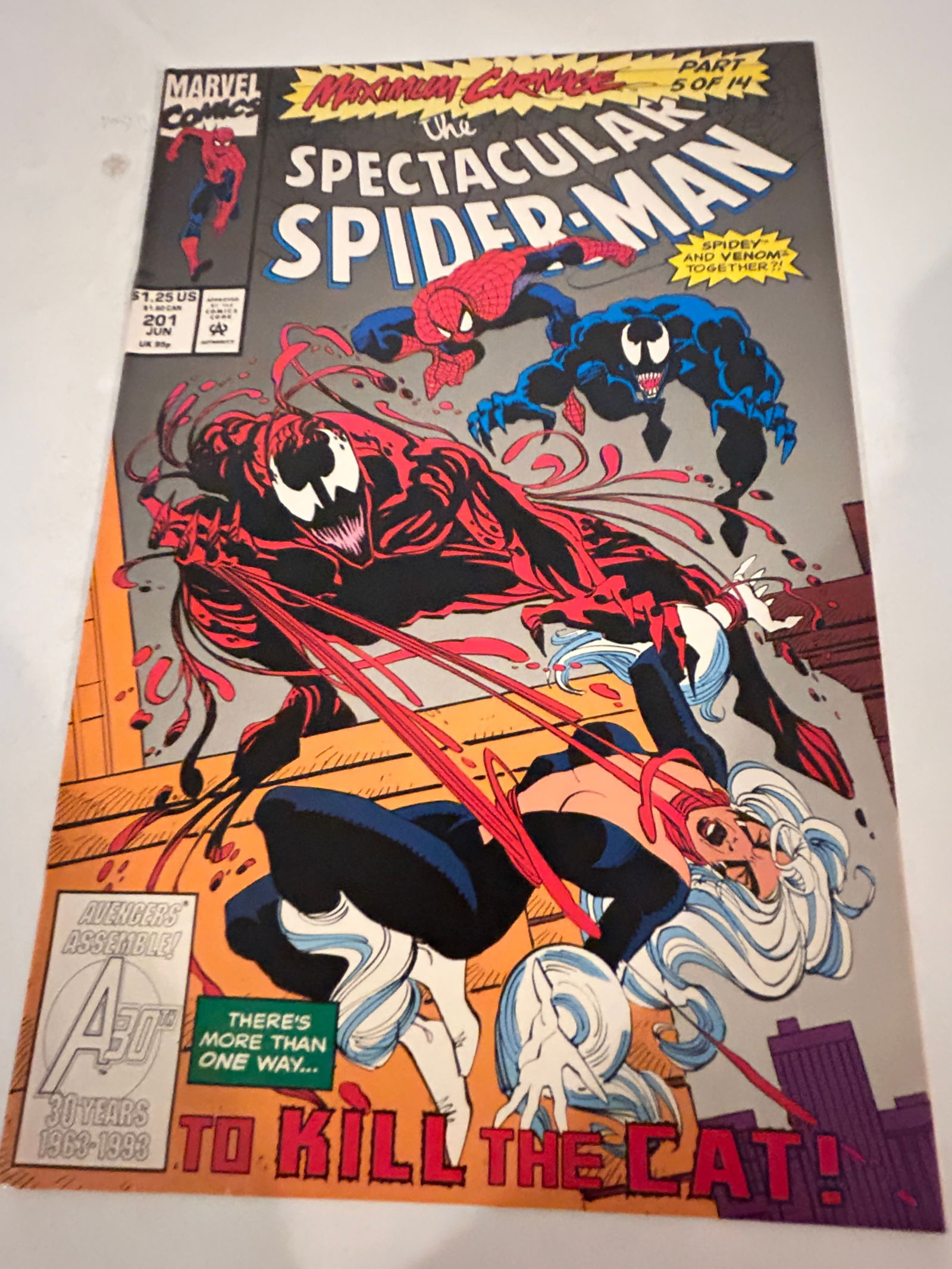 Vintage Comic Book Spectacular Spider-Man # 201 (1 of 2)