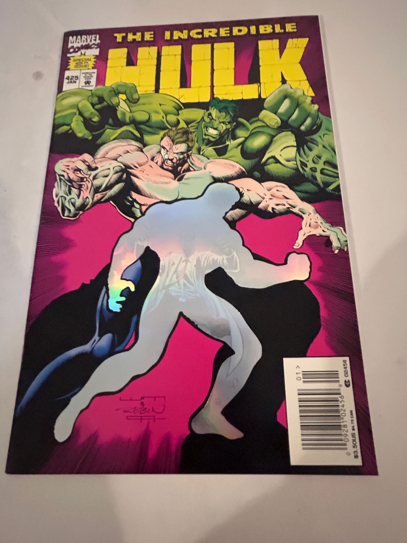 Vintage Comic Book the Incredible Hulk # 425 (1 of 2)