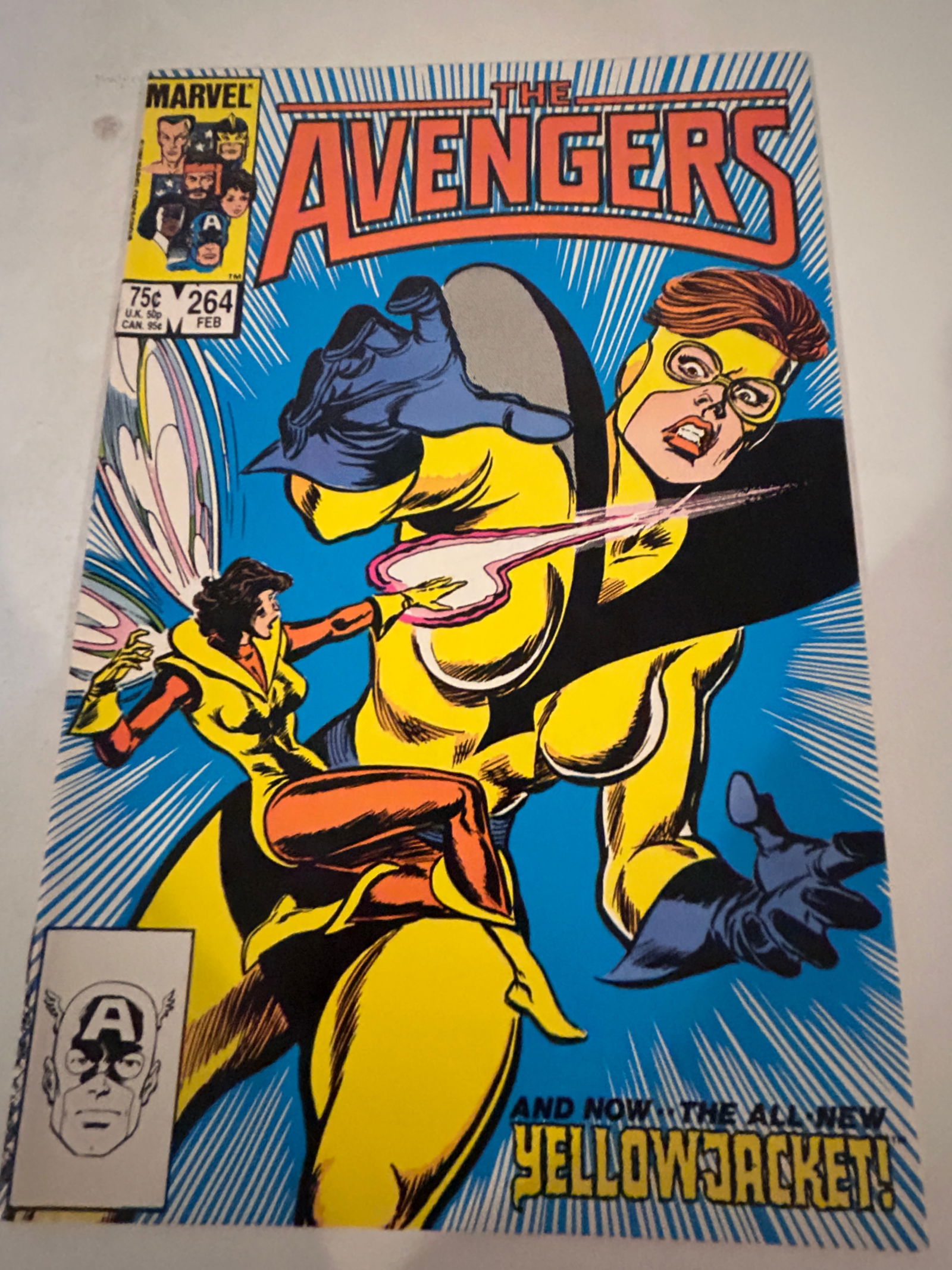 Vintage Comic Book the Avengers # 264 (1 of 2)