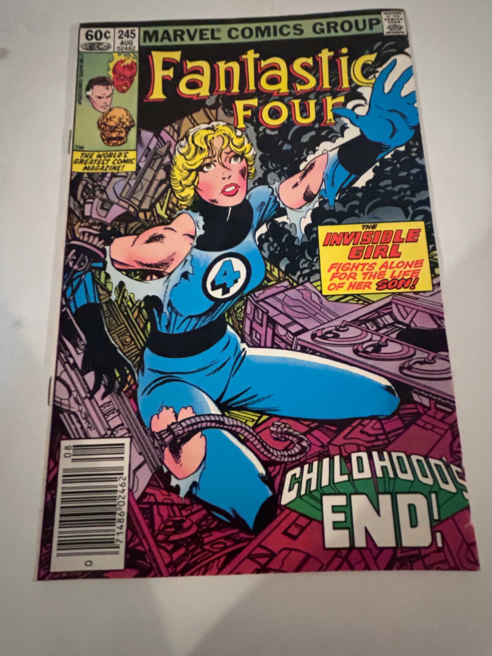 Vintage Comic Book the Fantastic Four # 245: Vintage Comic Book the Fantastic Four # 245 Please view all photos as they are part of the description and condition of this Item, Feel free to contact me with questions or picture requests! Used Item