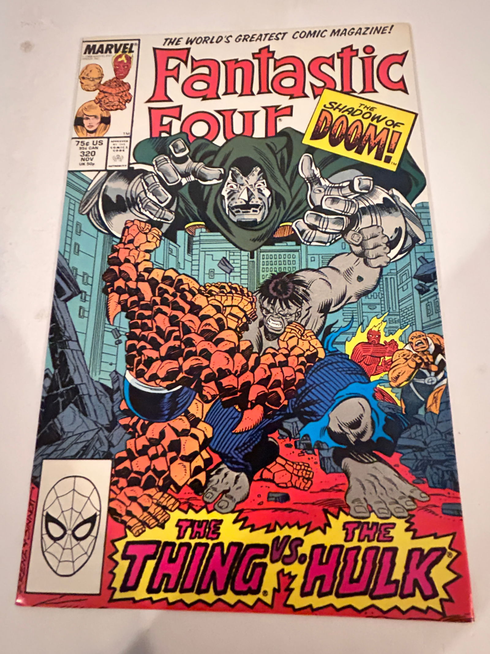 Vintage Comic Book the Fantastic Four # 320 (1 of 2)
