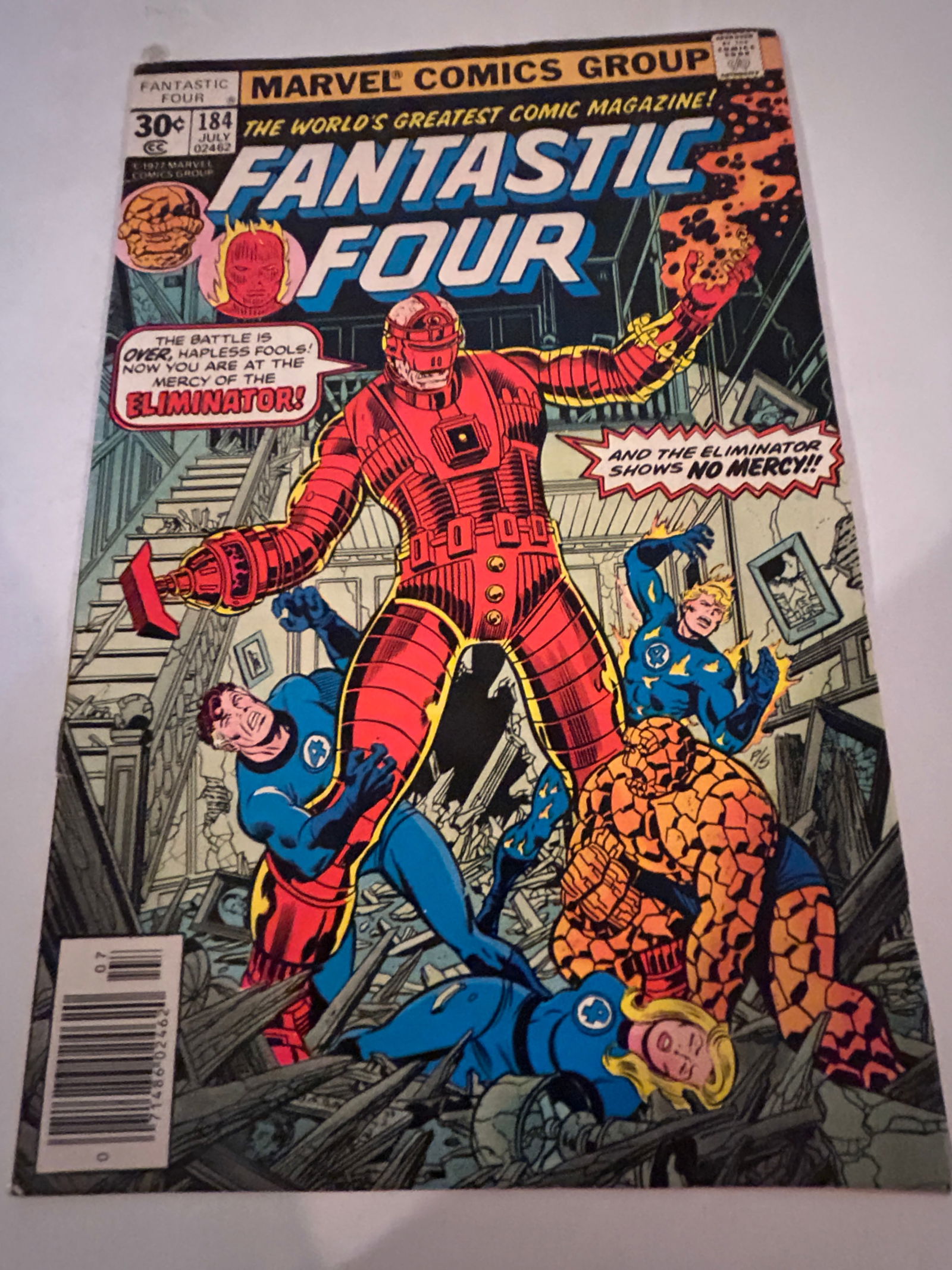 Vintage Comic Book the Fantastic Four # 184 (1 of 2)