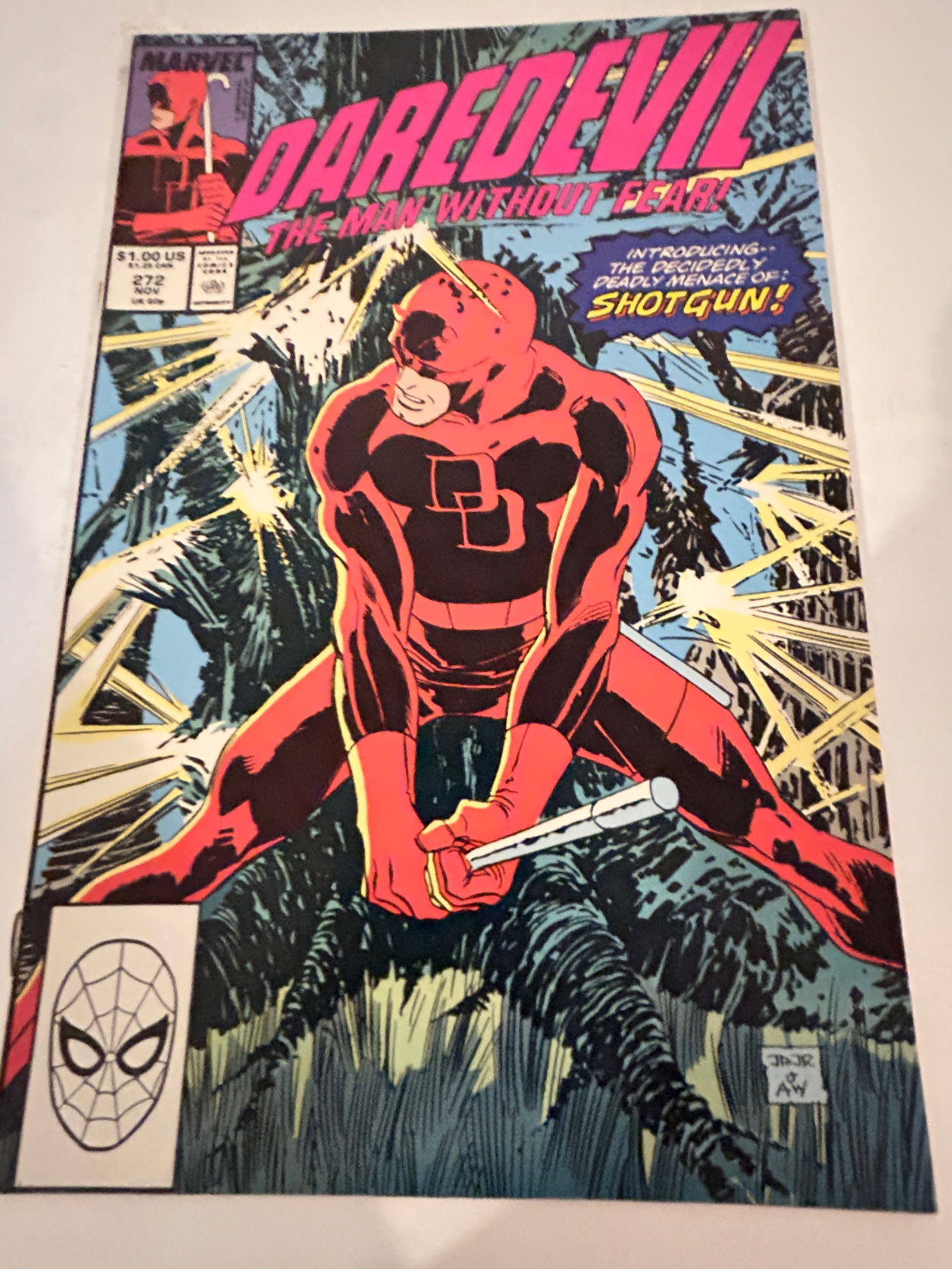 Vintage Comic Book Daredevil # 272 (1 of 2)