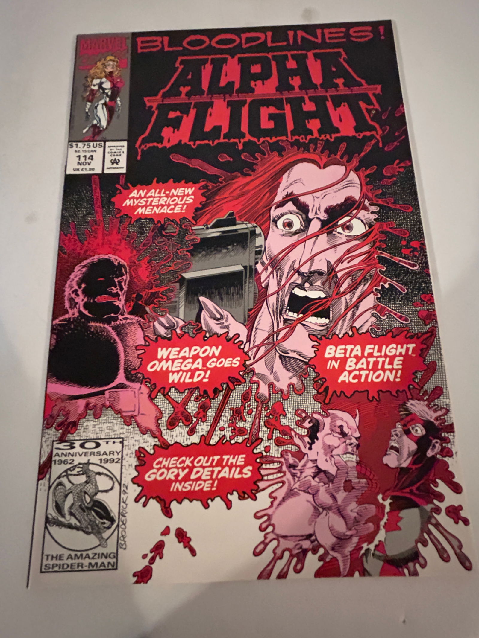 Vintage Comic Book Alpha Flight # 114 (1 of 2)