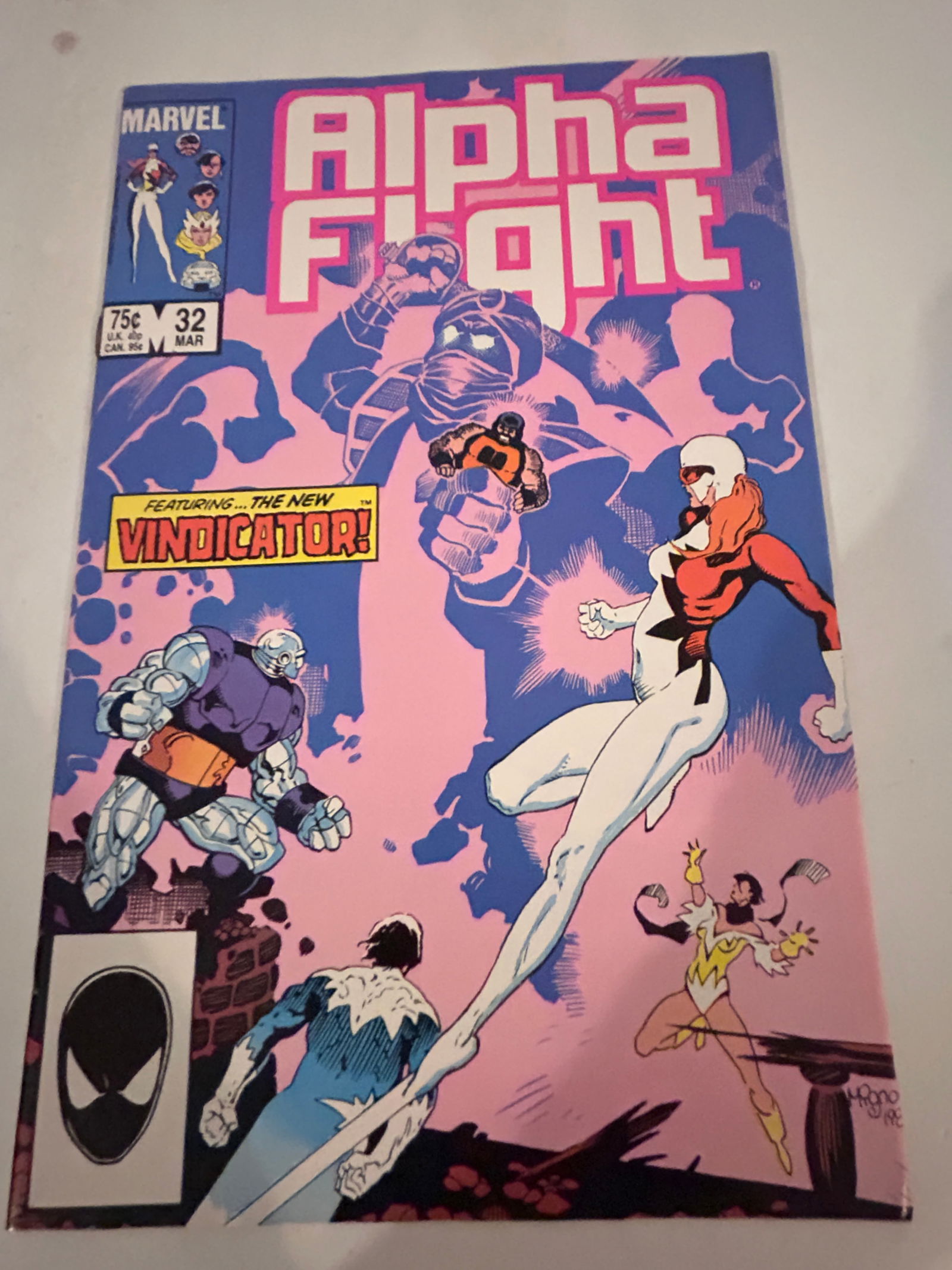 Vintage Comic Book Alpha Flight # 32 (1 of 2)