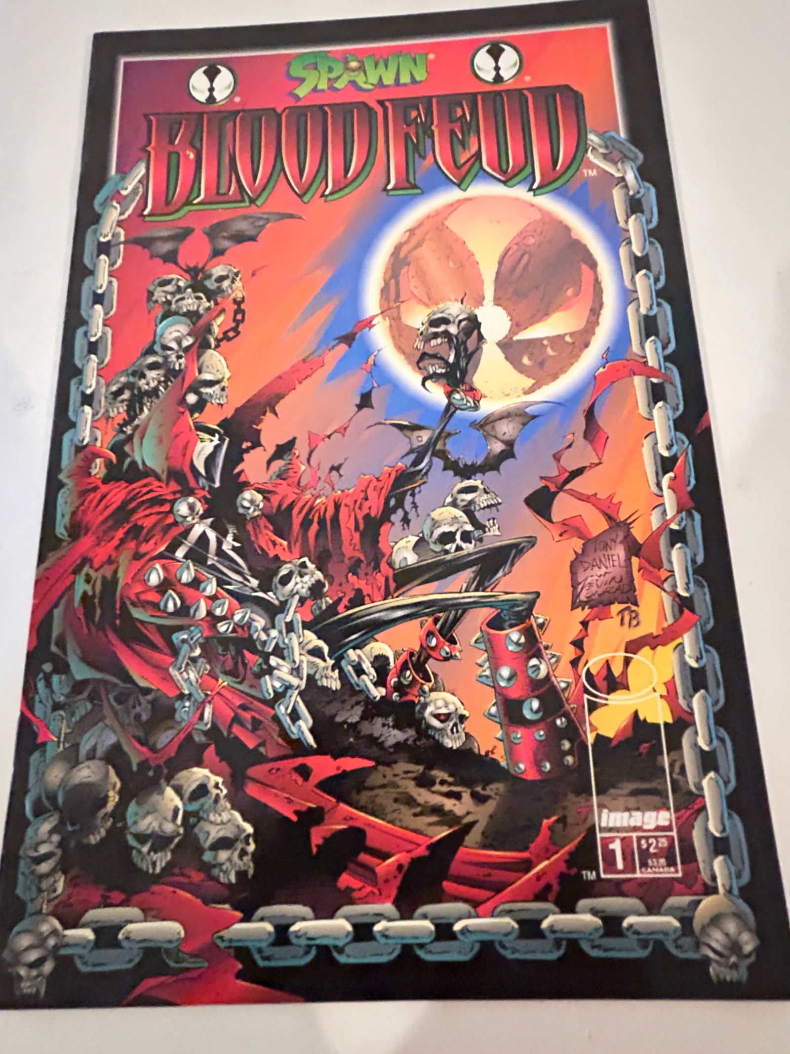 Vintage Comic Book Spawn Blood Feud # 1 (1 of 2)
