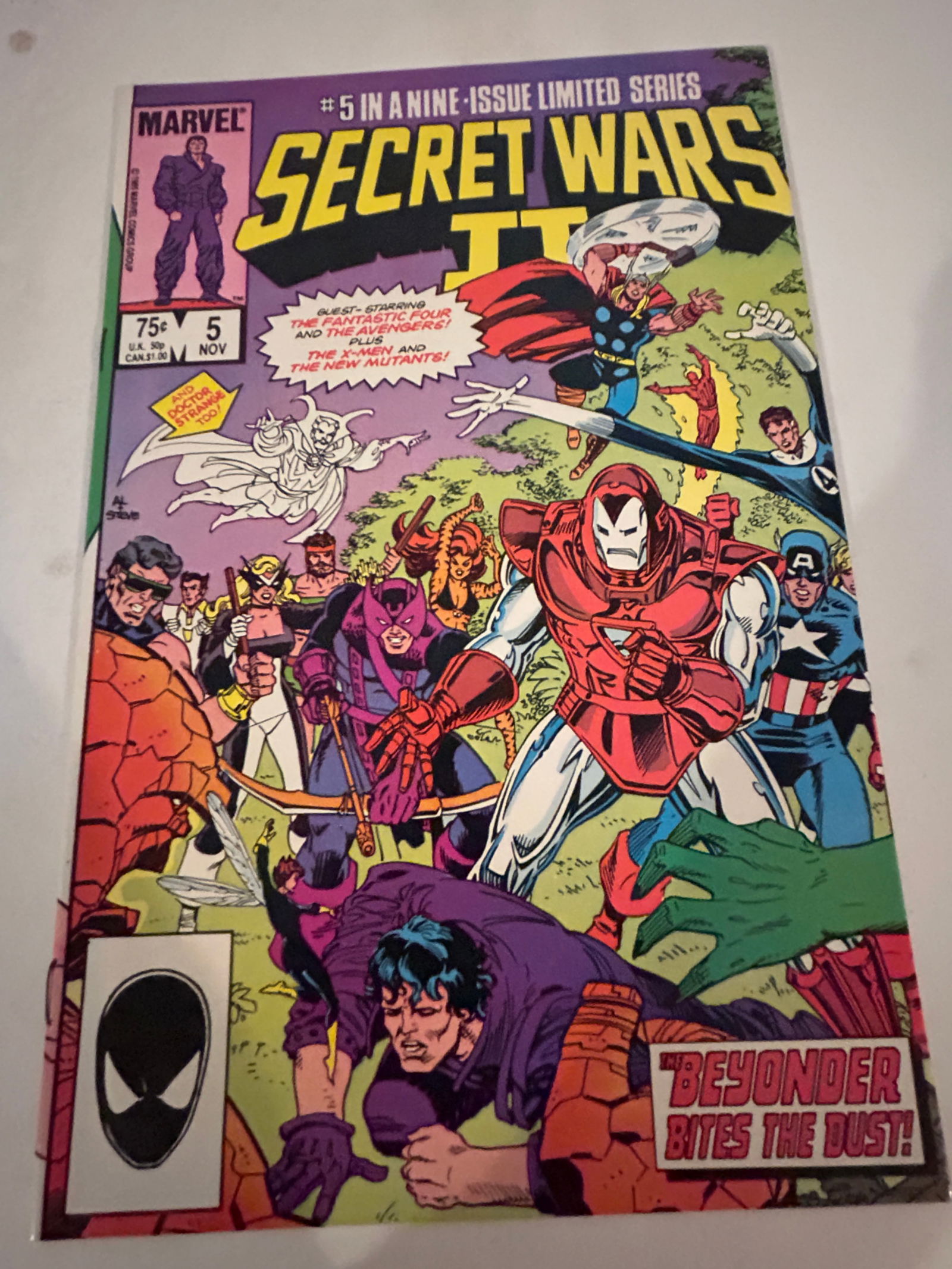 Vintage Comic Book Secret Wars II # 5 (1 of 2)