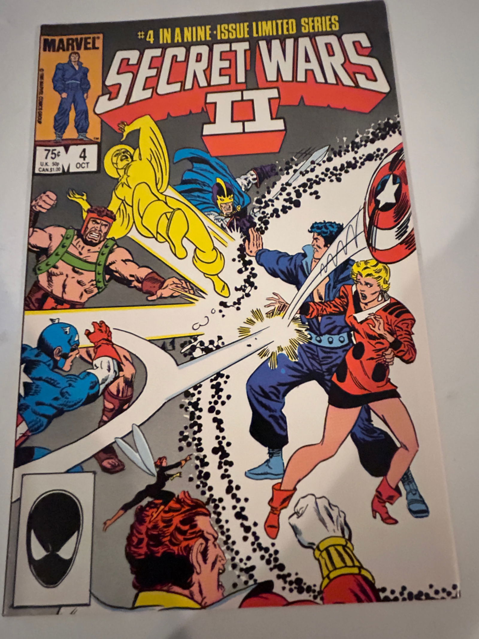 Vintage Comic Book Secret Wars II # 4 (1 of 2)
