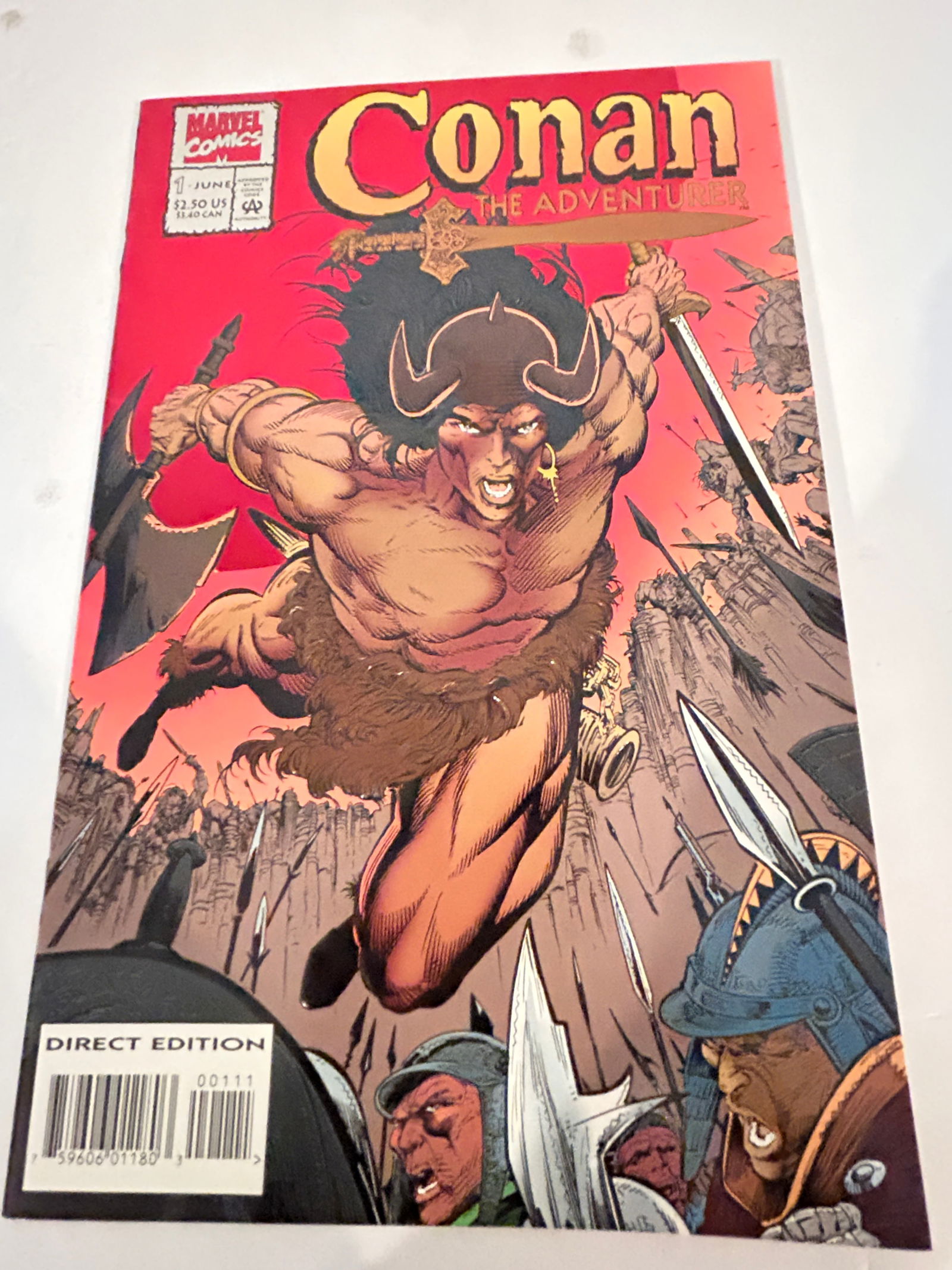 Vintage Comic Book Conan the Adventurer # 1 (1 of 2)