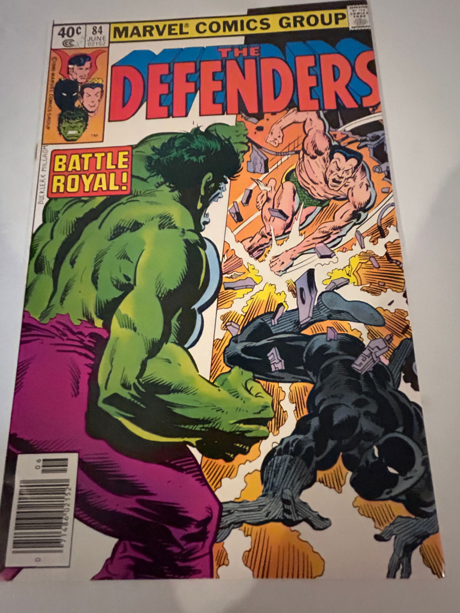 Vintage Comic Book the Defenders # 84 (1 of 2)