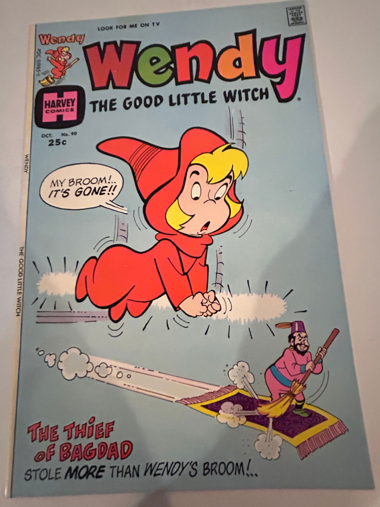 Vintage Comic Book Wendy the good little Witch # 90: Vintage Comic Book Wendy the good little Witch # 90 Please view all photos as they are part of the description and condition of this Item, Feel free to contact me with questions or picture requests! U