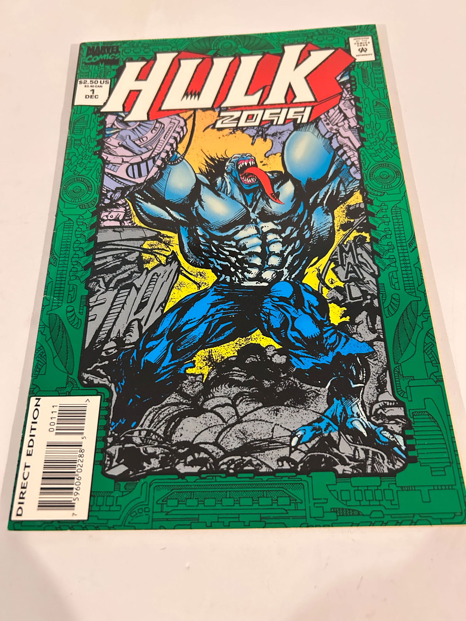 Vintage Comic Book Hulk 2099 # 1 (1 of 3)