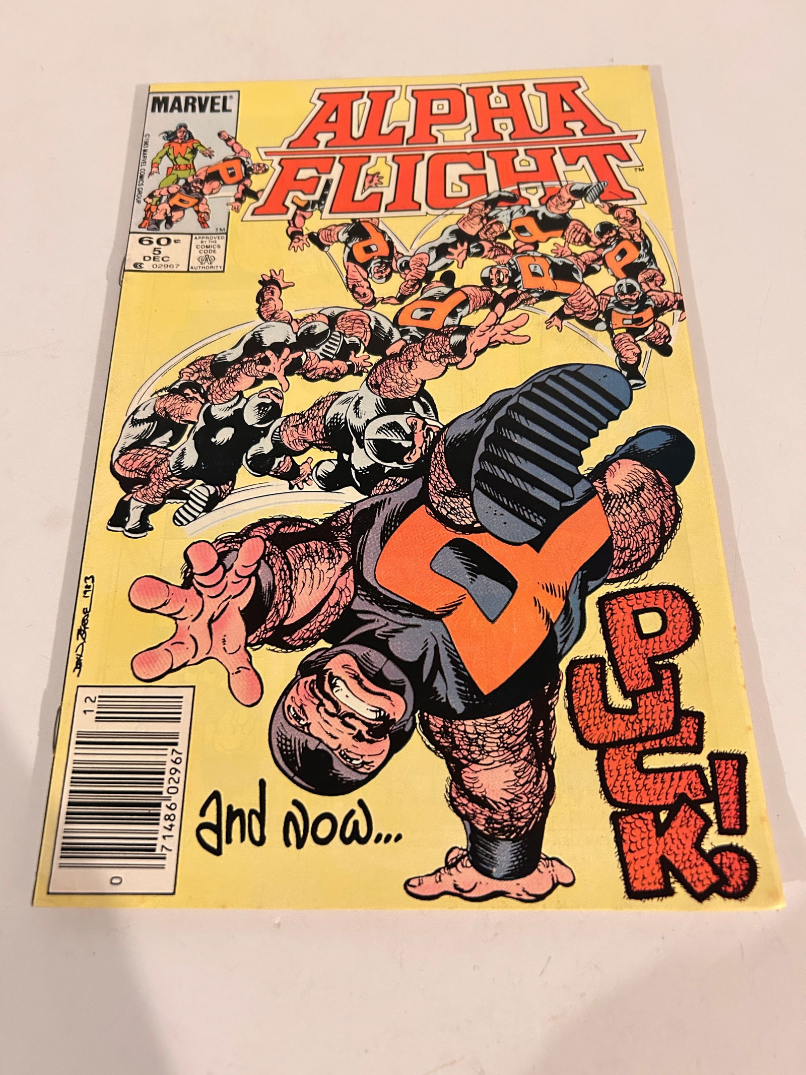 Vintage Comic Book Alpha Flight # 5 (1 of 3)