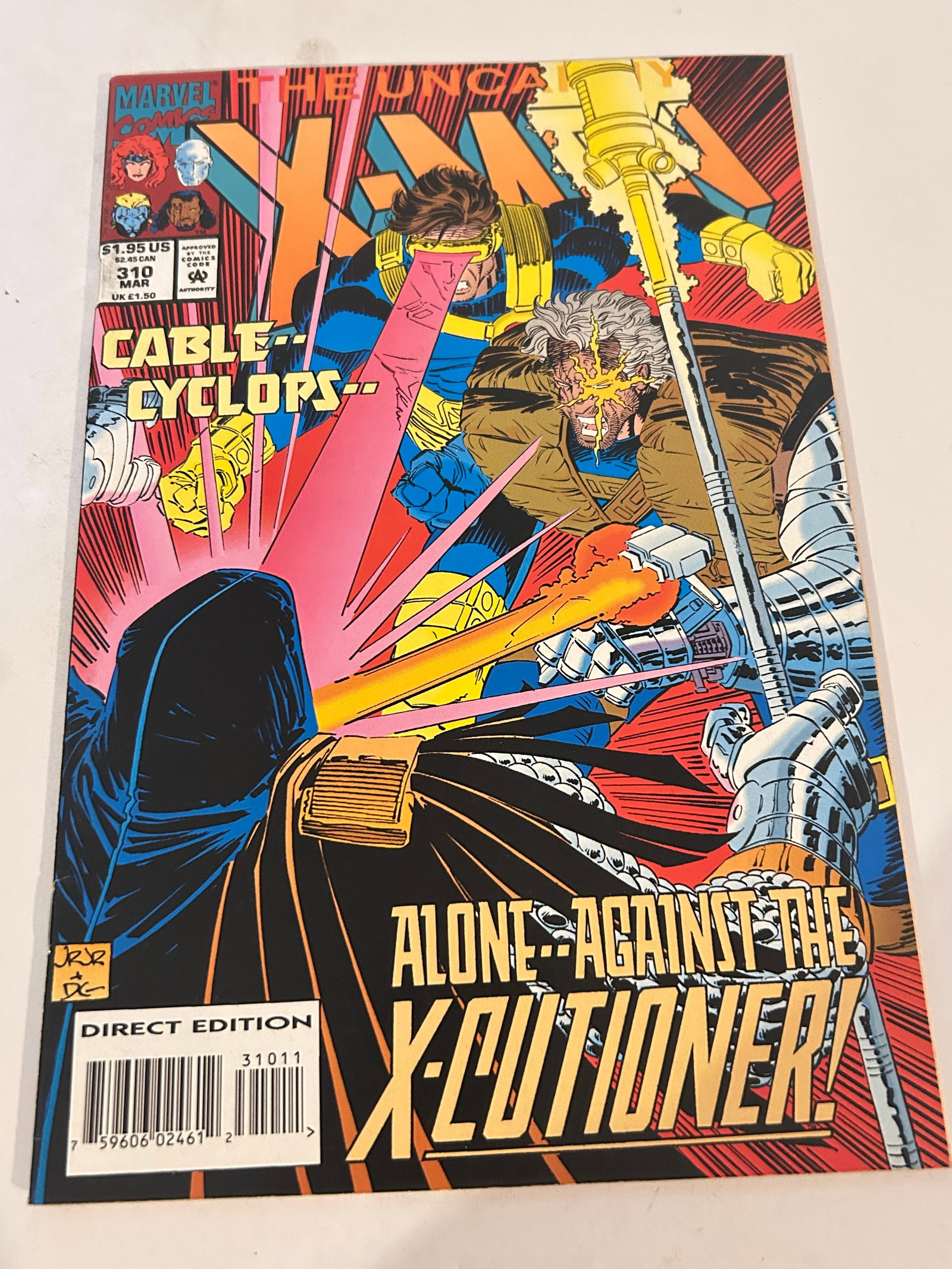 Vintage Comic Book Uncanny X-Men # 310: Vintage Comic Book Uncanny X-Men # 310 Please view all photos as they are part of the description and condition of this Item, Feel free to contact me with questions or picture requests! Used Item AS I