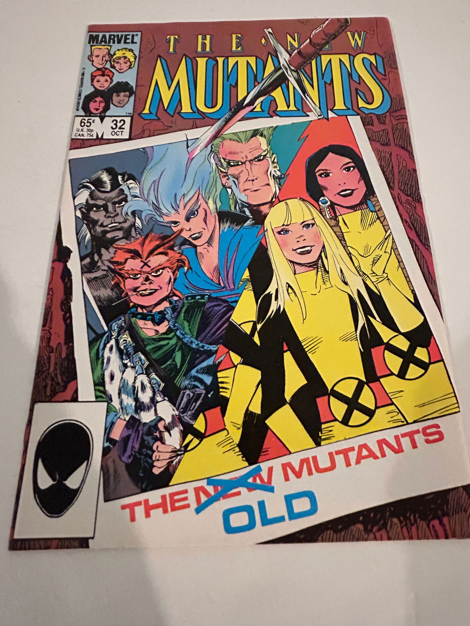 Vintage Comic Book The New Mutants # 32 (1 of 2)