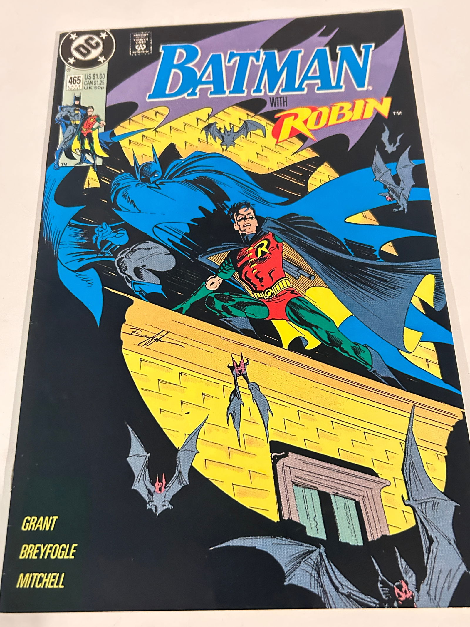 Vintage Comic Book Batman # 465 (1 of 3)