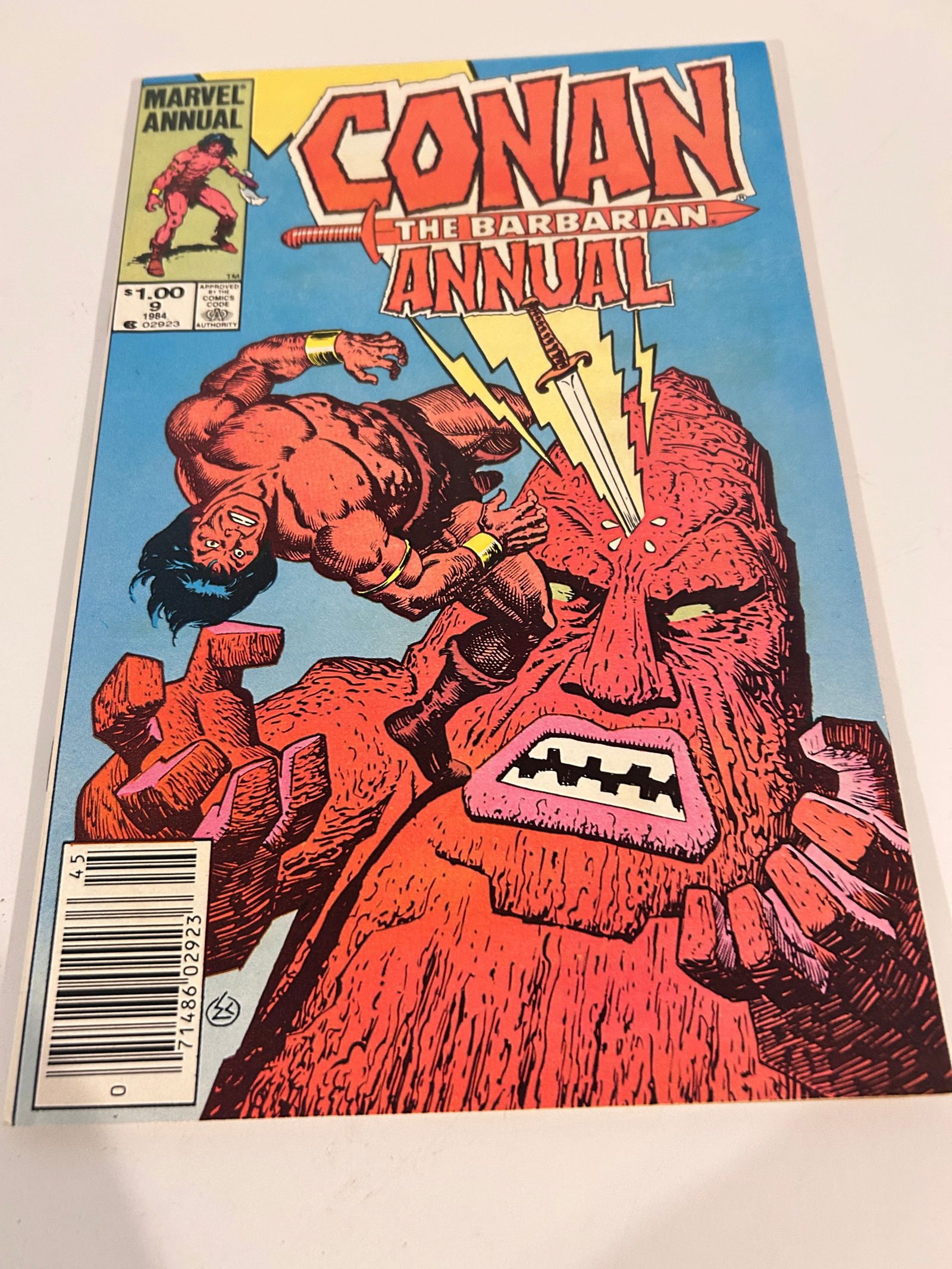 Vintage Comic Book Conan # 9 Annual (1 of 2)