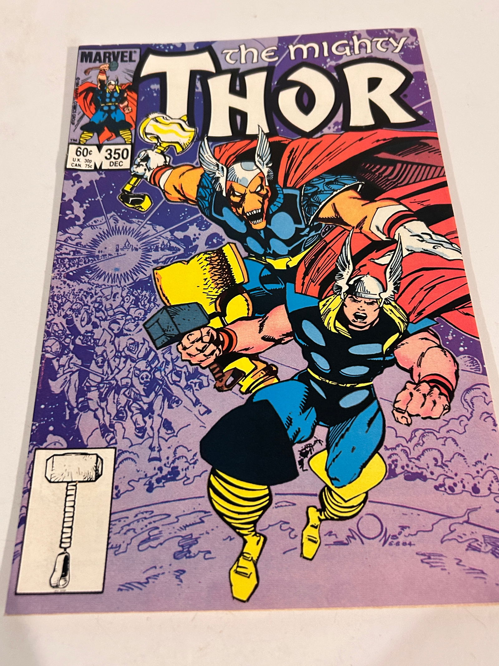 Vintage Comic Book the Mighty Thor # 350 (1 of 3)