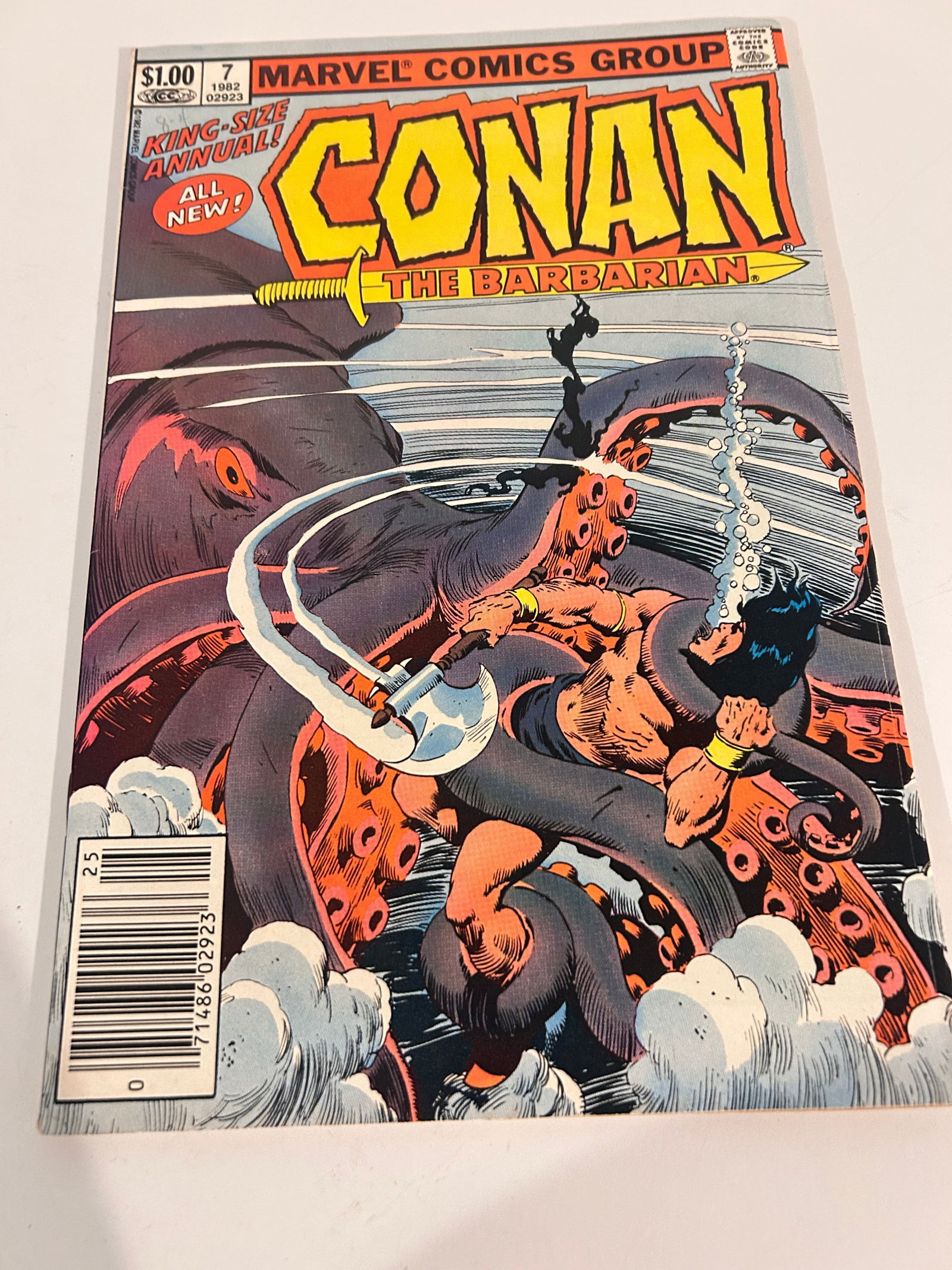 Vintage Comic Book Conan # 7 Annual (1 of 2)