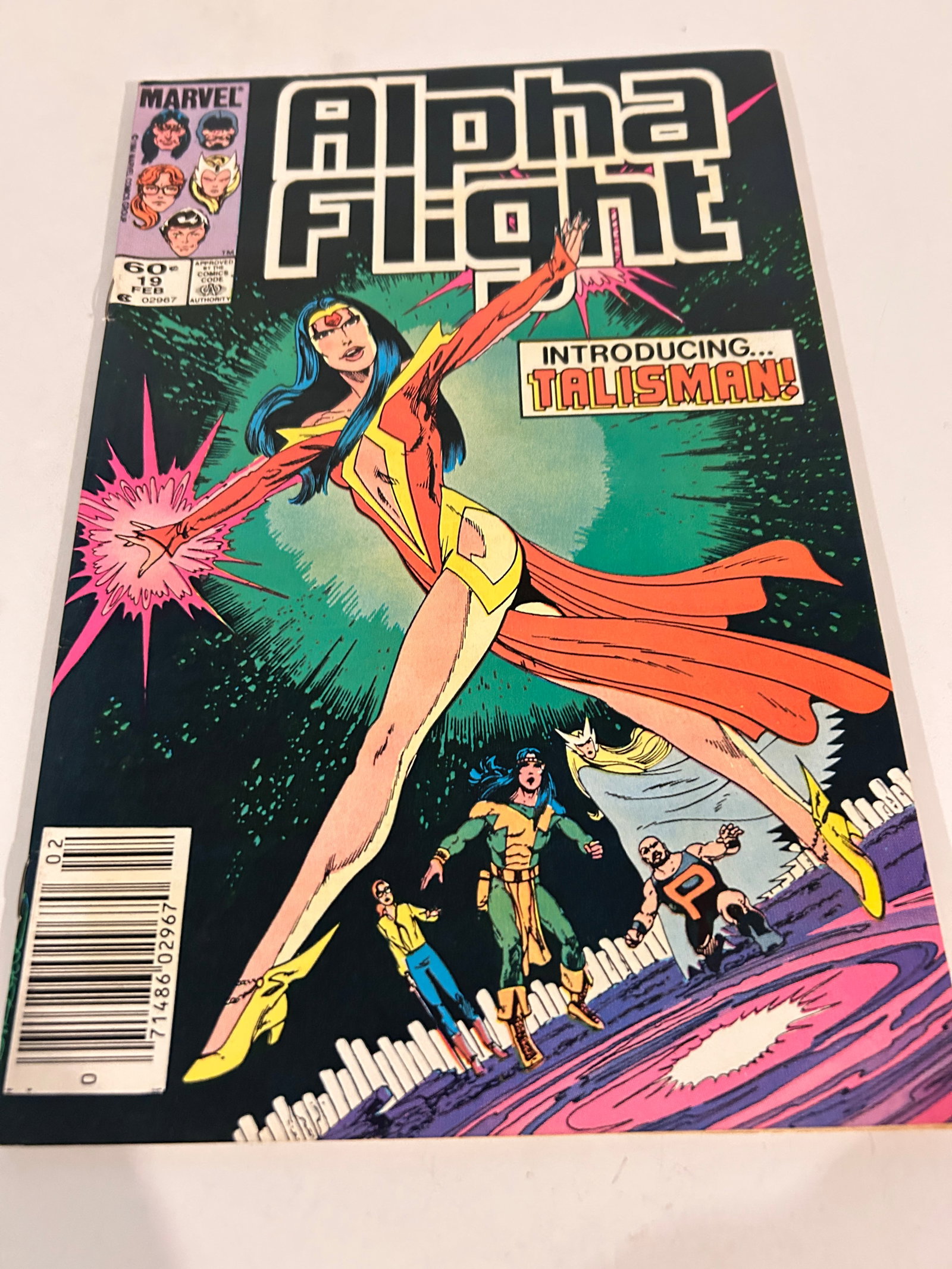 Vintage Comic Book Alpha Flight # 9: Vintage Comic Book Alpha Flight # 9 Please view all photos as they are part of the description and condition of this Item, Feel free to contact me with questions or picture requests! Used Item AS IS