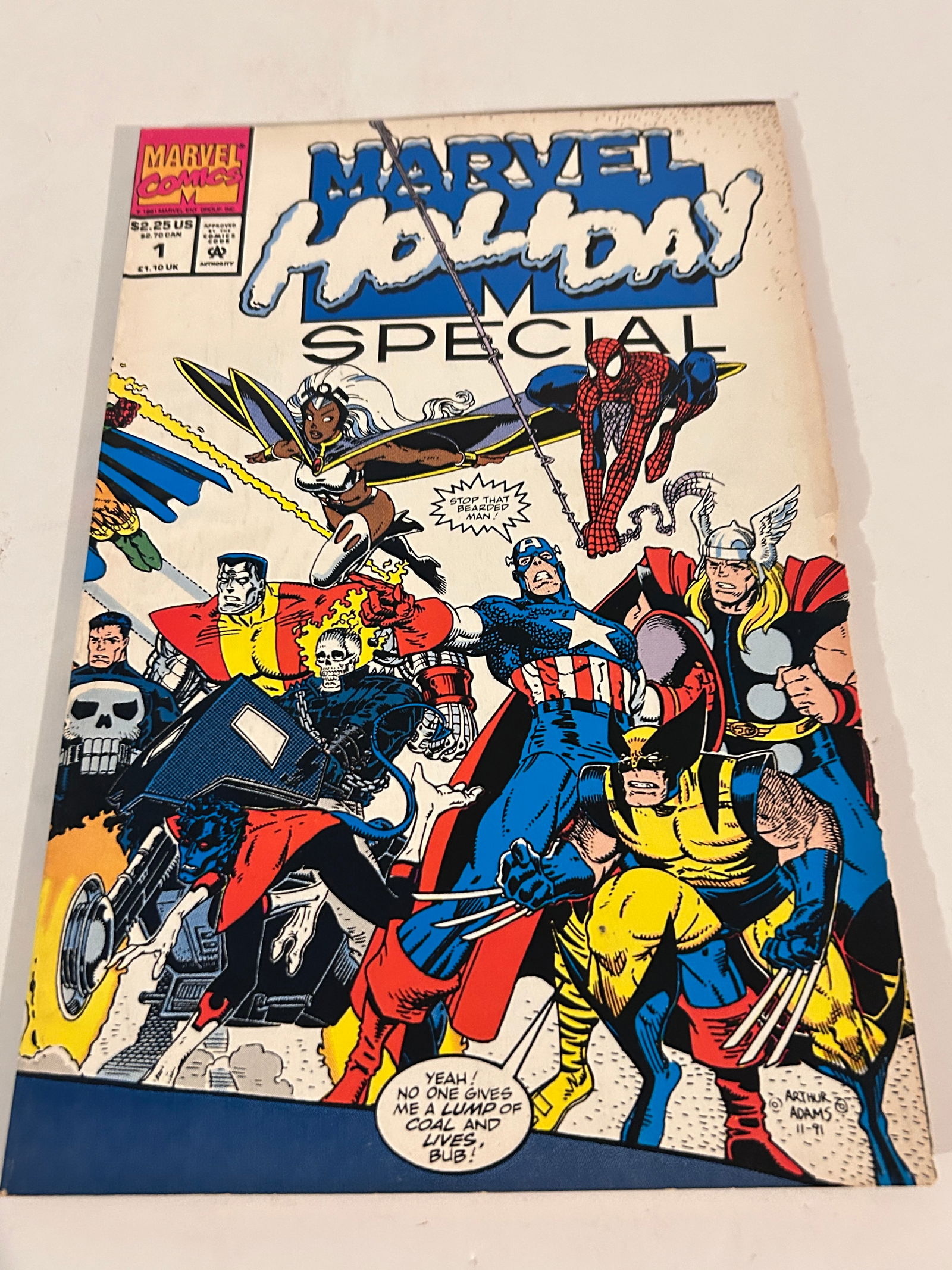 Vintage Comic Book Marvel Holiday # 1 (1 of 3)