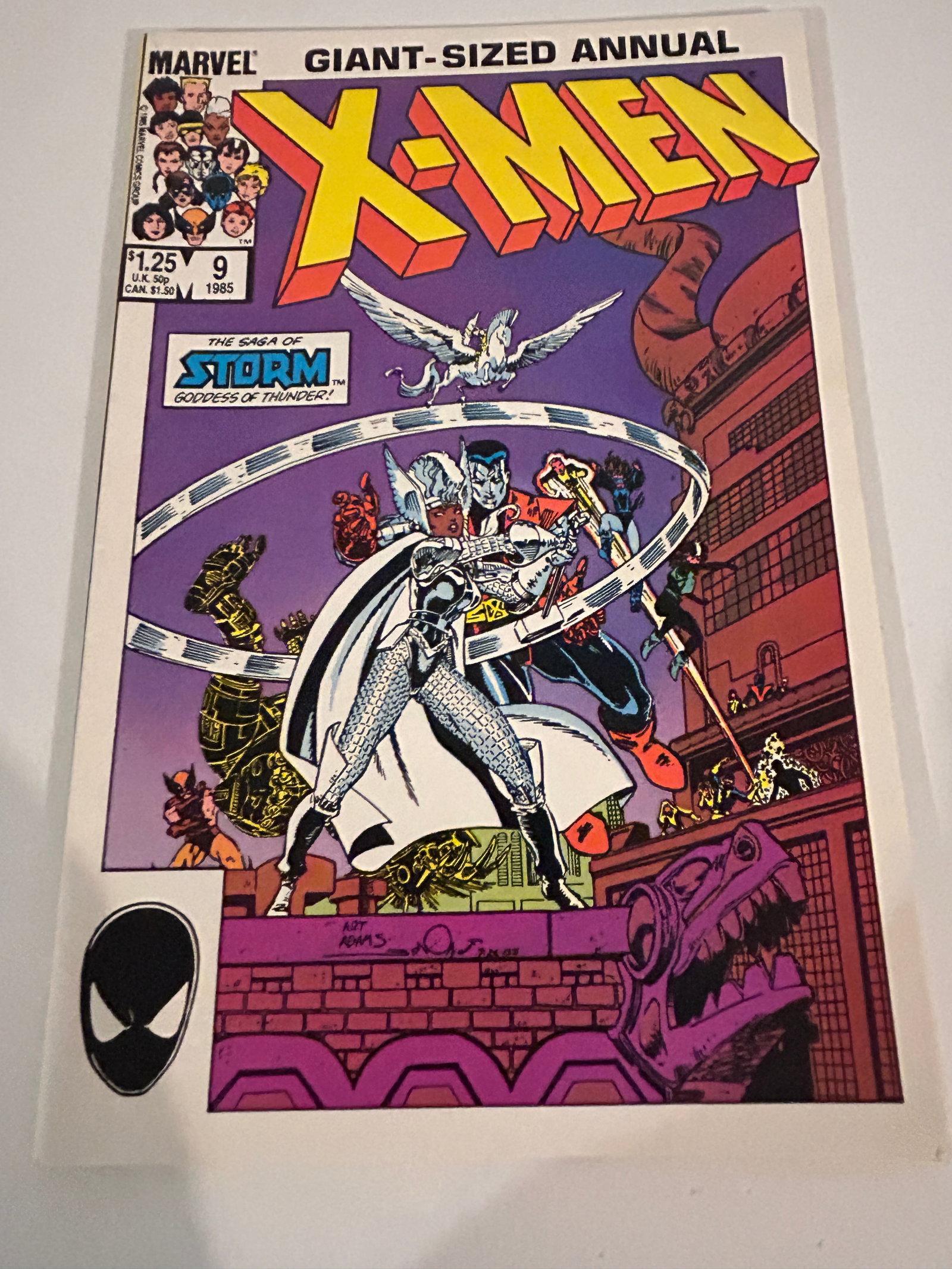 Vintage Comic Book X-Men Annual # 9: Vintage Comic Book X-Men Annual # 9 Please view all photos as they are part of the description and condition of this Item, Feel free to contact me with questions or picture requests! Used Item AS IS