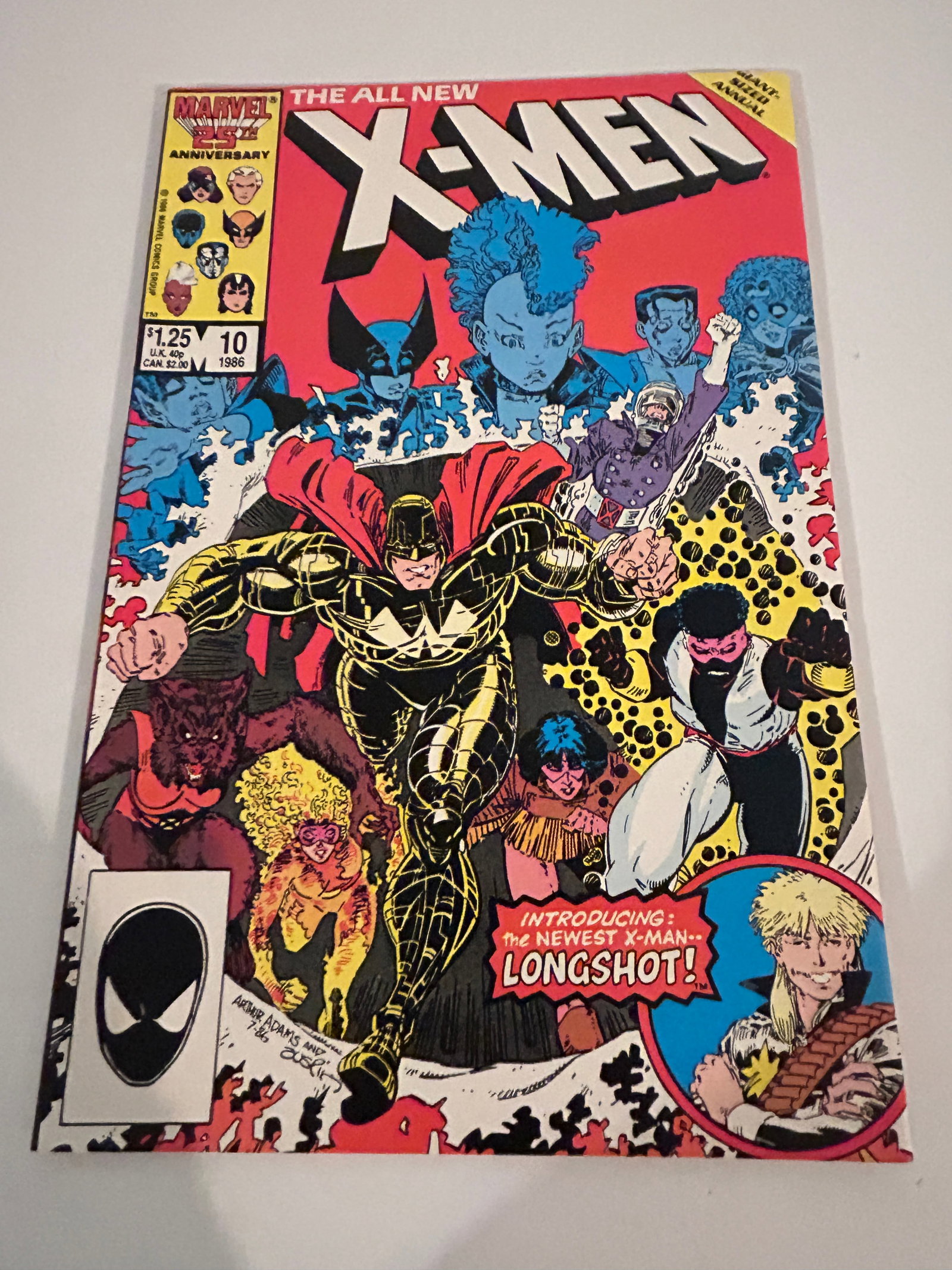 Vintage Comic Book X-Men Annual # 10: Vintage Comic Book X-Men Annual # 10 Please view all photos as they are part of the description and condition of this Item, Feel free to contact me with questions or picture requests! Used Item AS IS