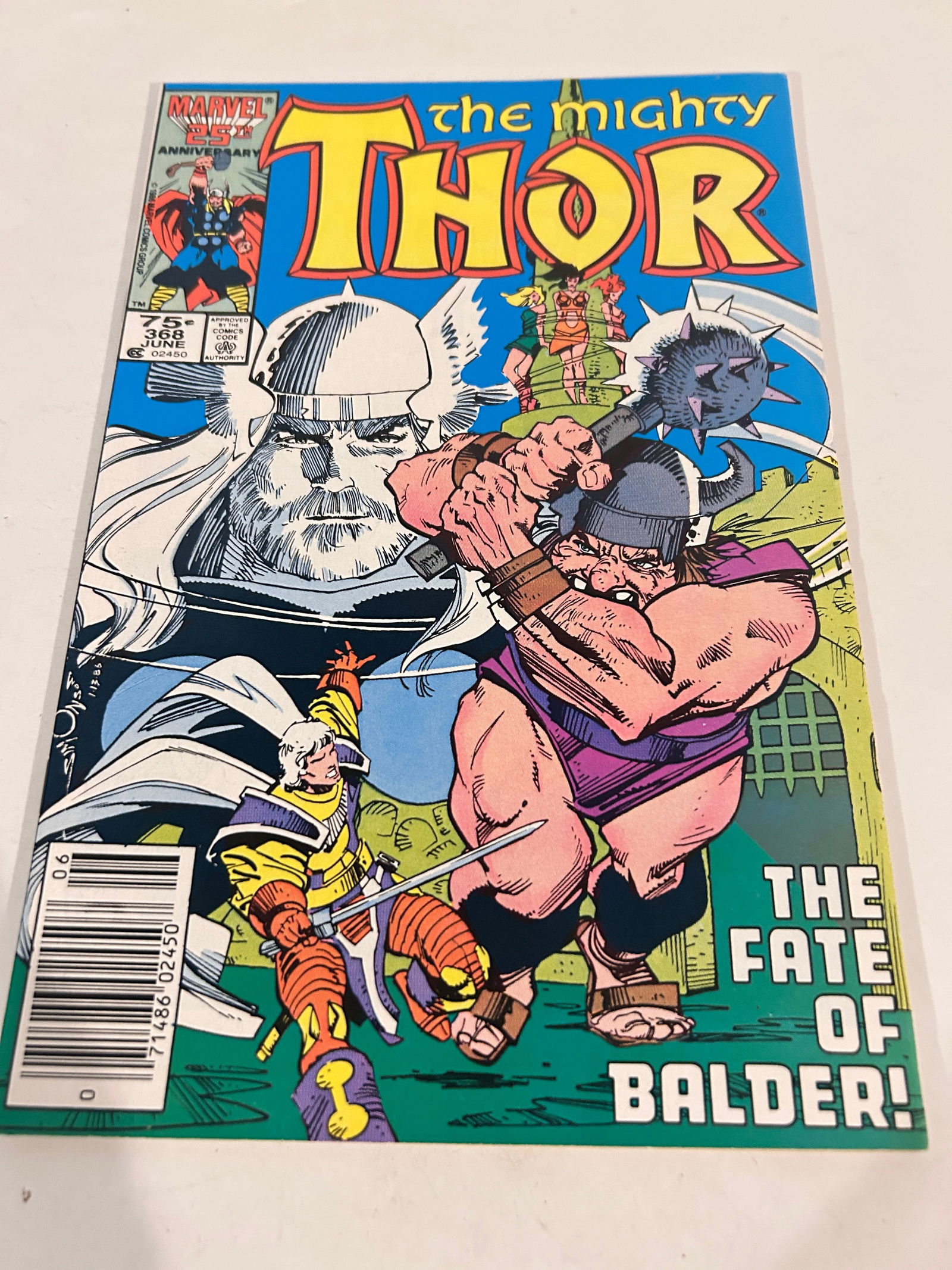 Vintage Comic Book The Mighty Thor # 368 (1 of 2)