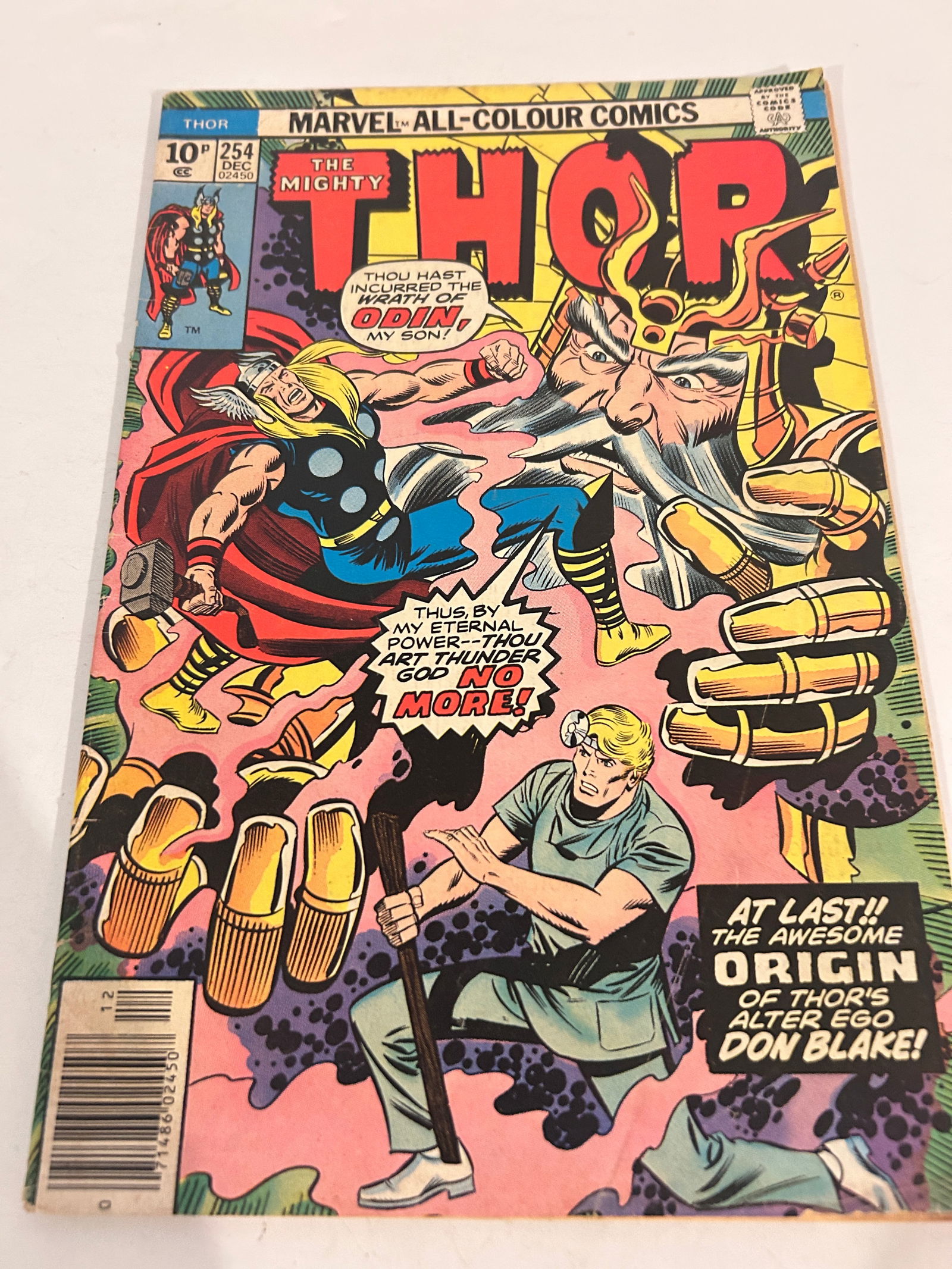 Vintage Comic Book The Mighty Thor # 254 (1 of 2)