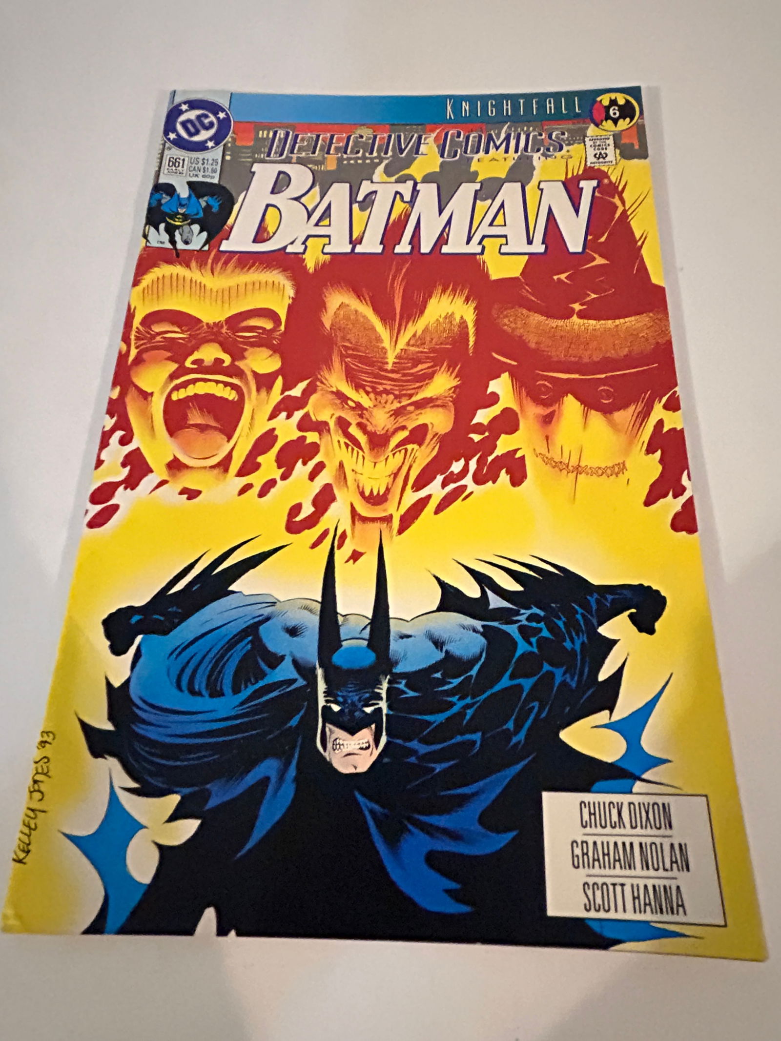 Vintage Comic Book Batman # 661 (1 of 3)
