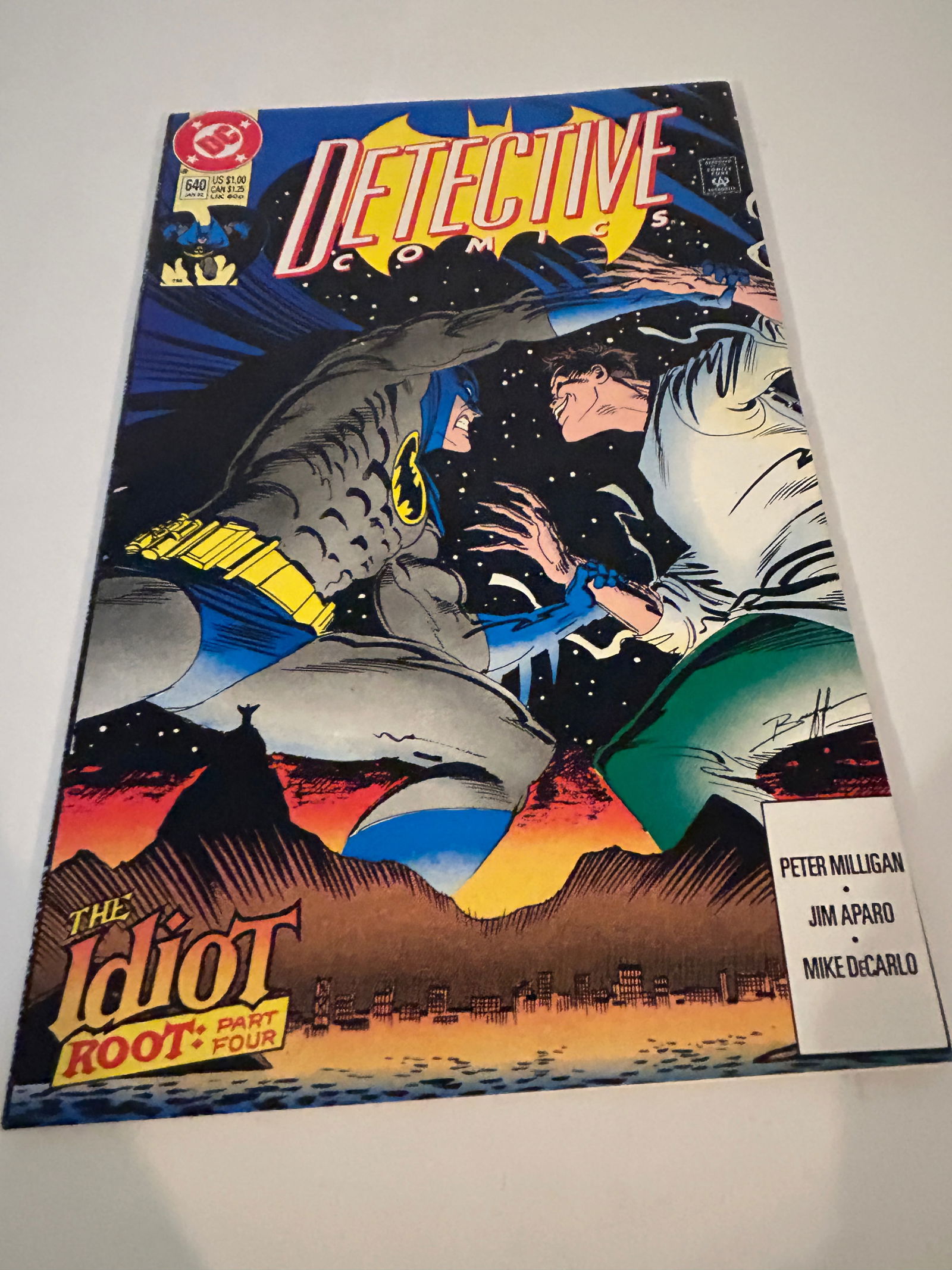 Vintage Comic Book Detective Comics # 640 (1 of 3)