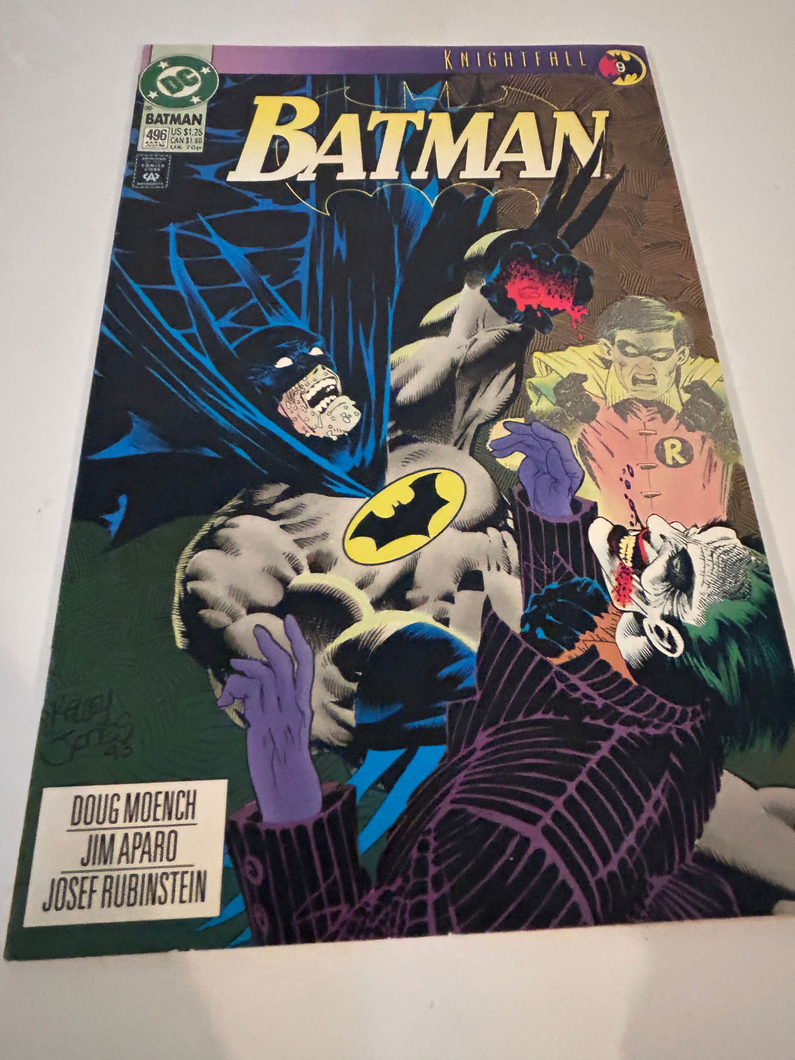 Vintage Comic Book Batman # 496 (1 of 3)