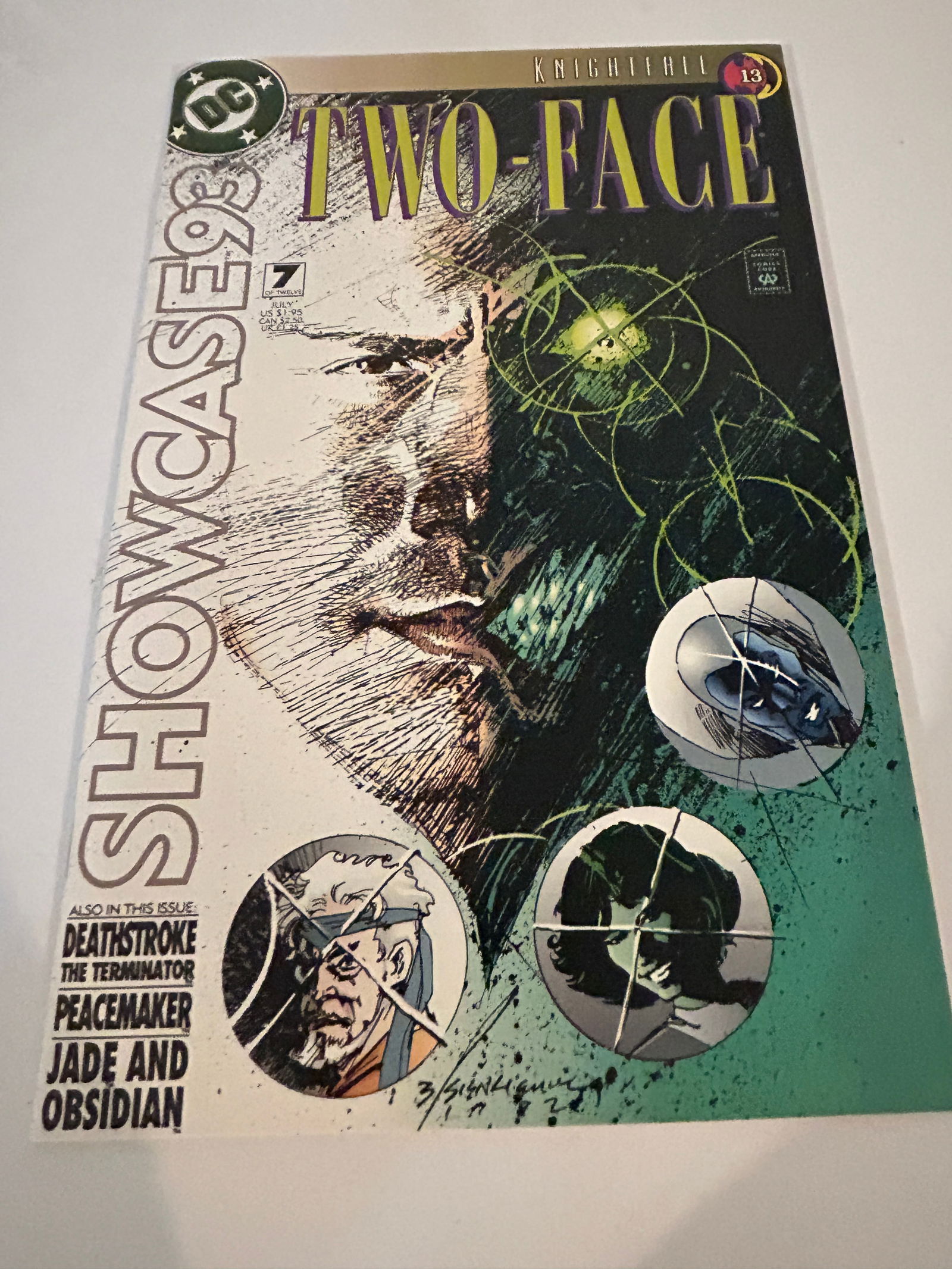 Vintage Comic Book Two-Face # 7: Vintage Comic Book Two-Face # 7 Please view all photos as they are part of the description and condition of this Item, Feel free to contact me with questions or picture requests! Used Item AS IS