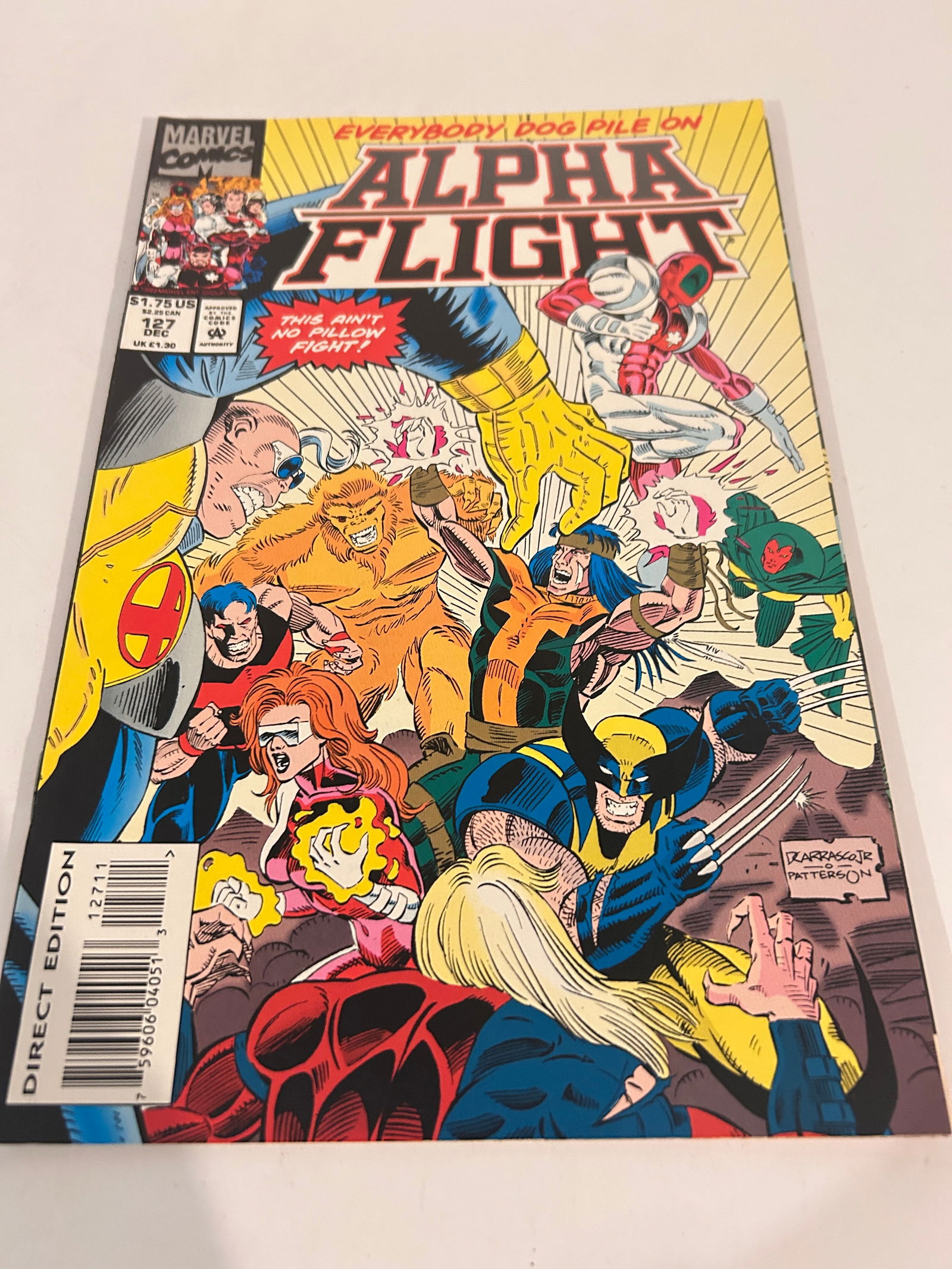 Vintage Comic Book Alpha Flight # 127 (1 of 3)