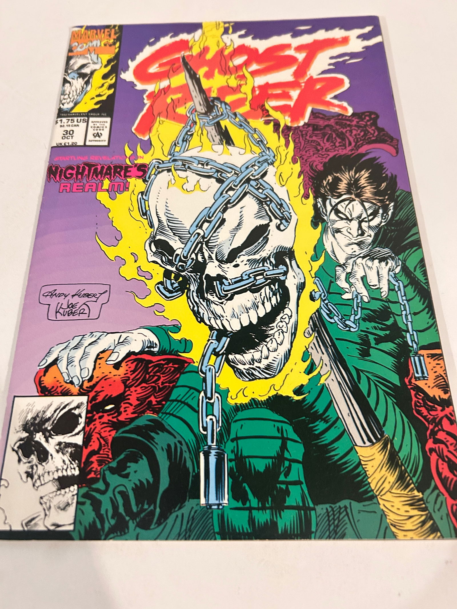 Vintage Comic Book Ghost Rider # 30 (1 of 3)